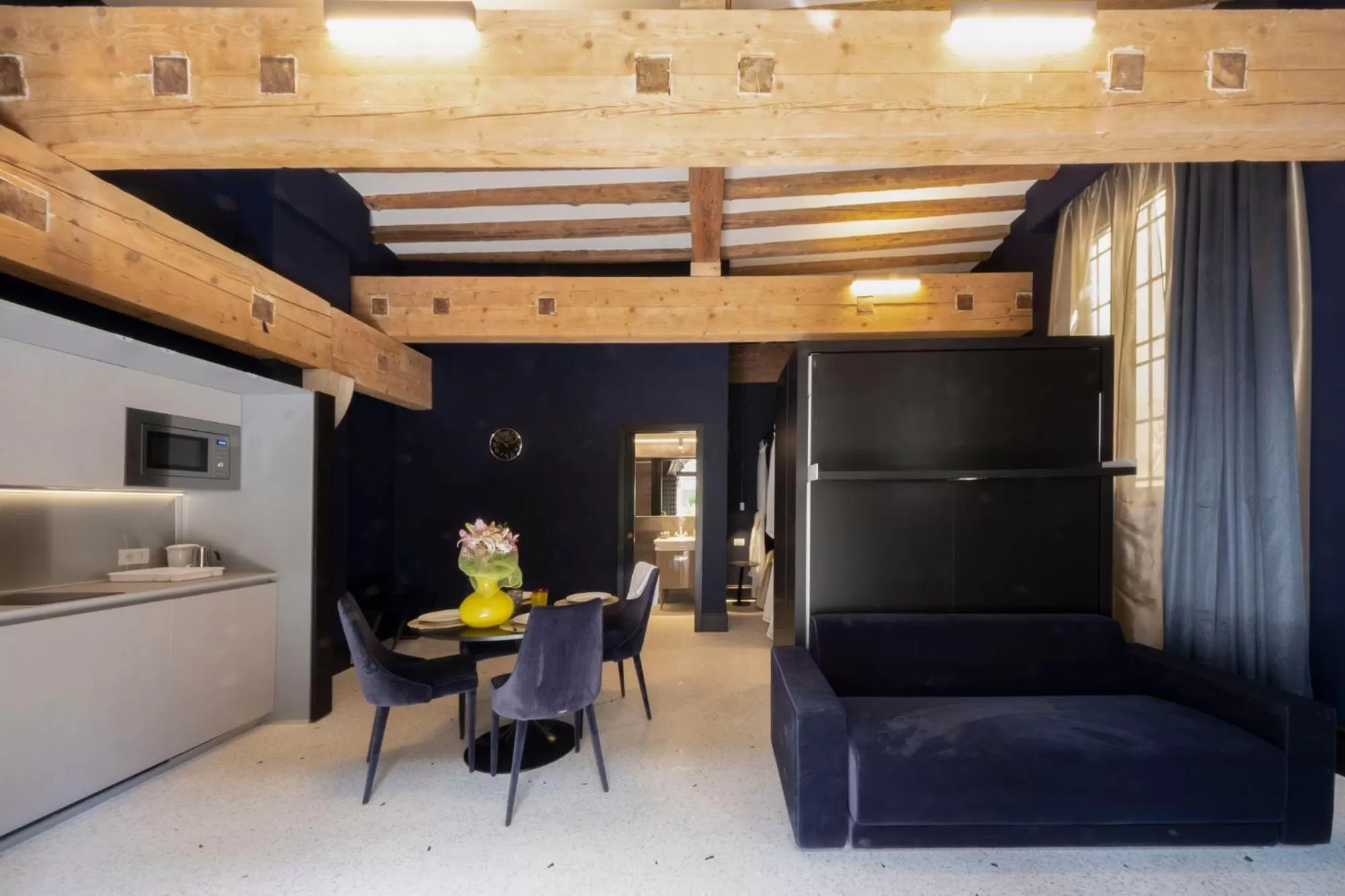 Kitchen or kitchenette in Residence Poli Venezia