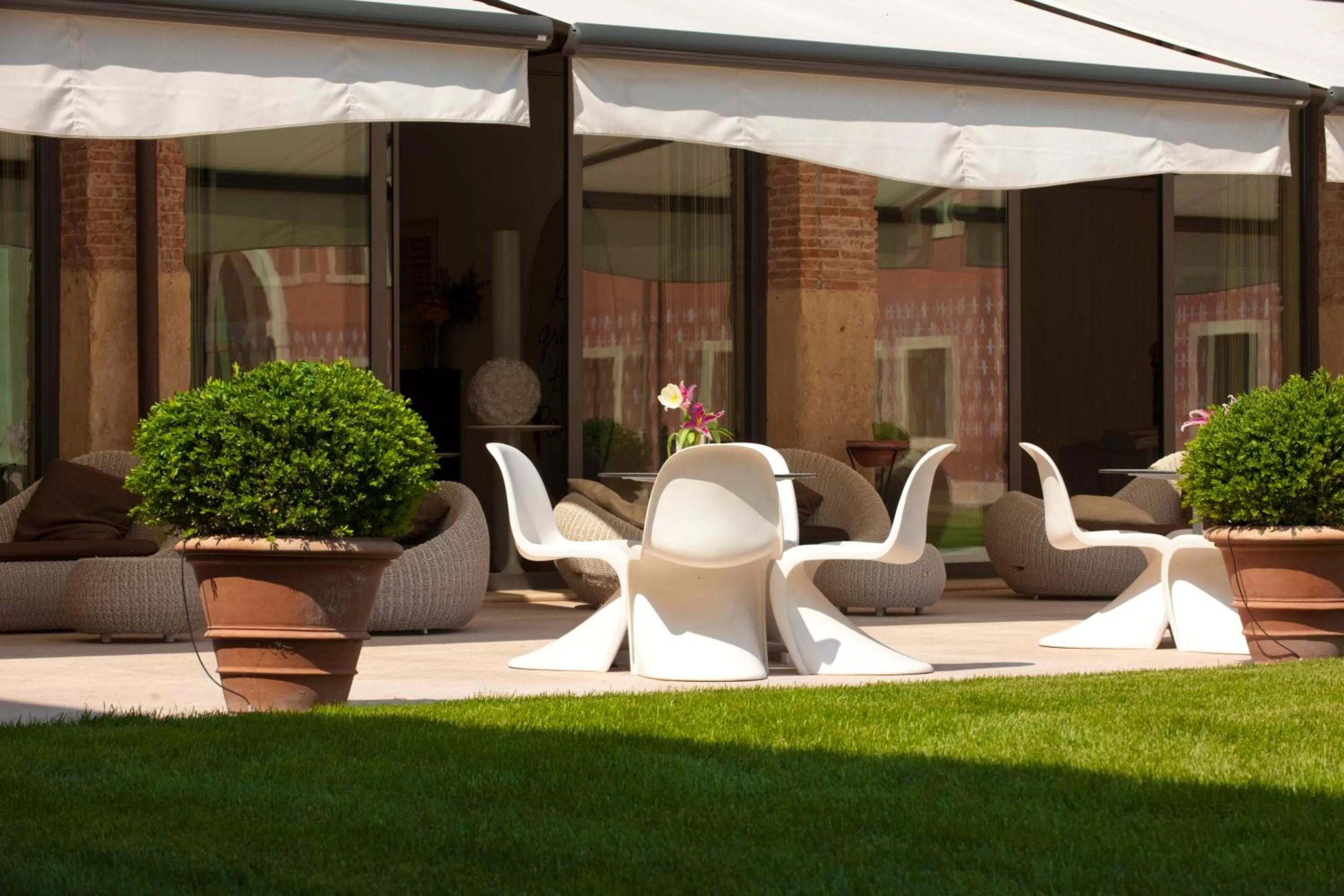 Garden in Hotel Veronesi La Torre
