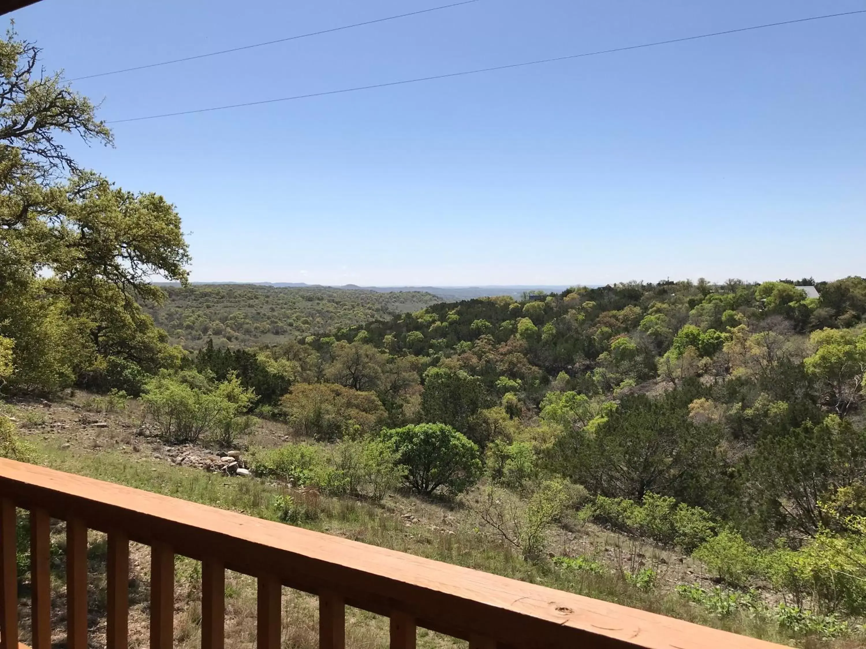 Balcony/Terrace in Walnut Canyon Cabins