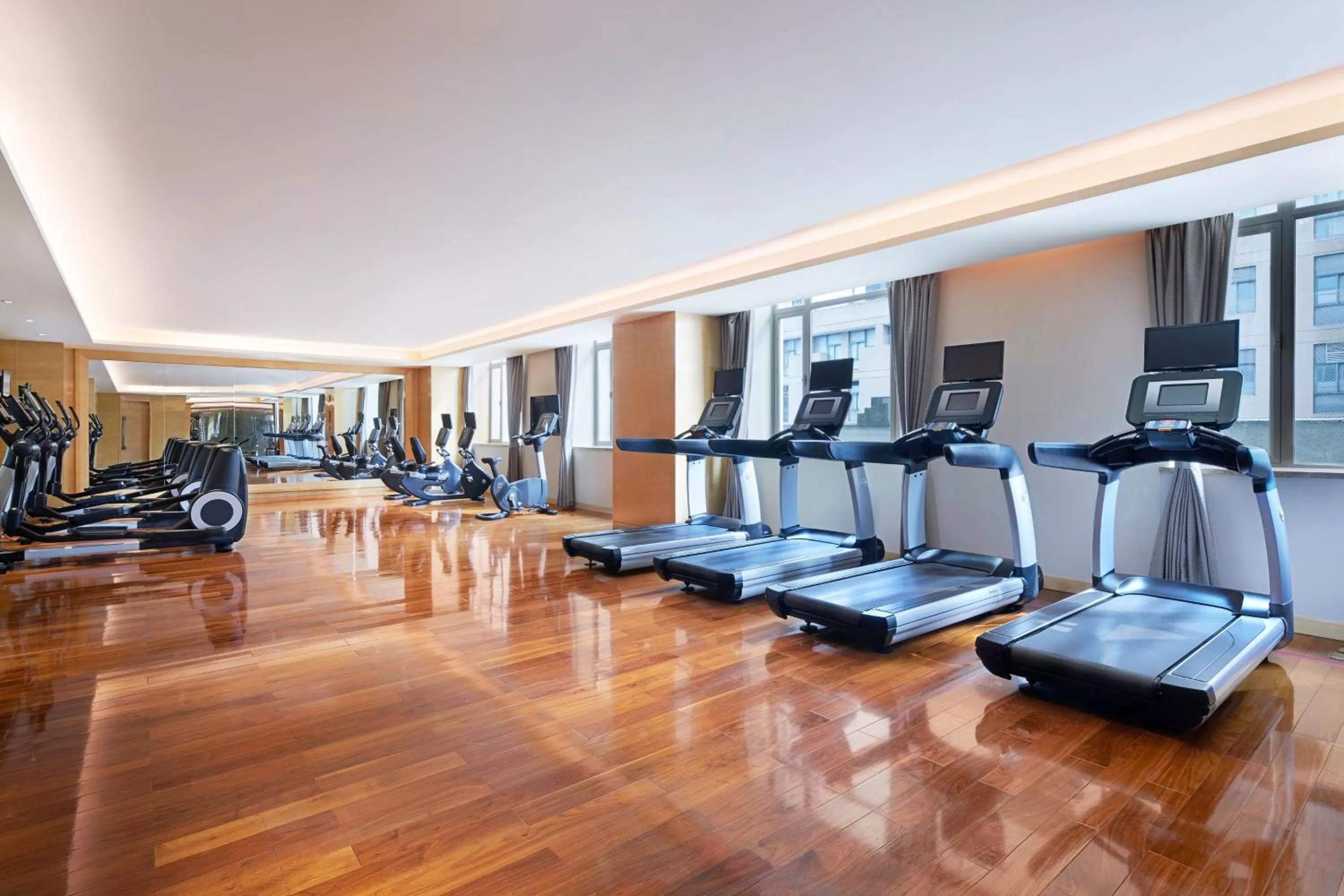 Fitness centre/facilities in Sheraton Shantou Hotel