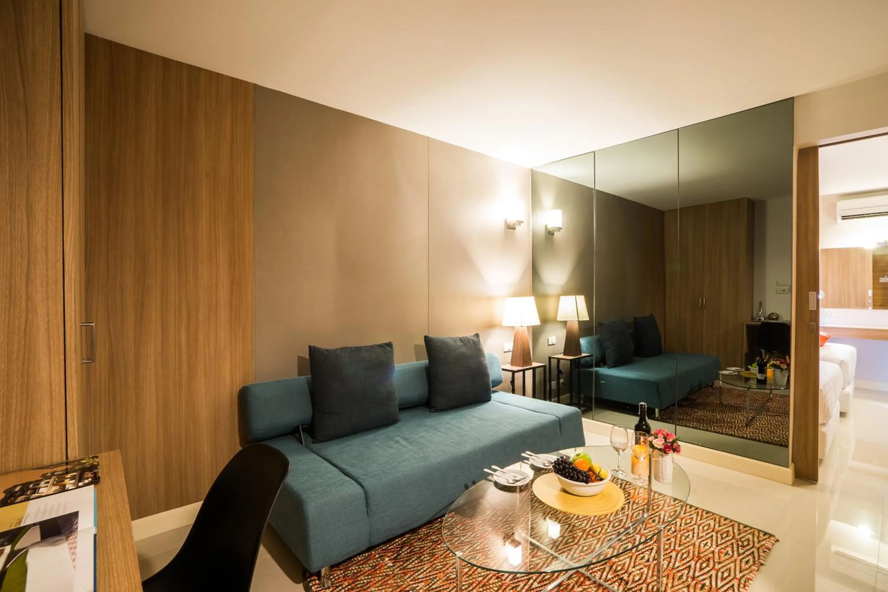 Living room in Beyond Suite