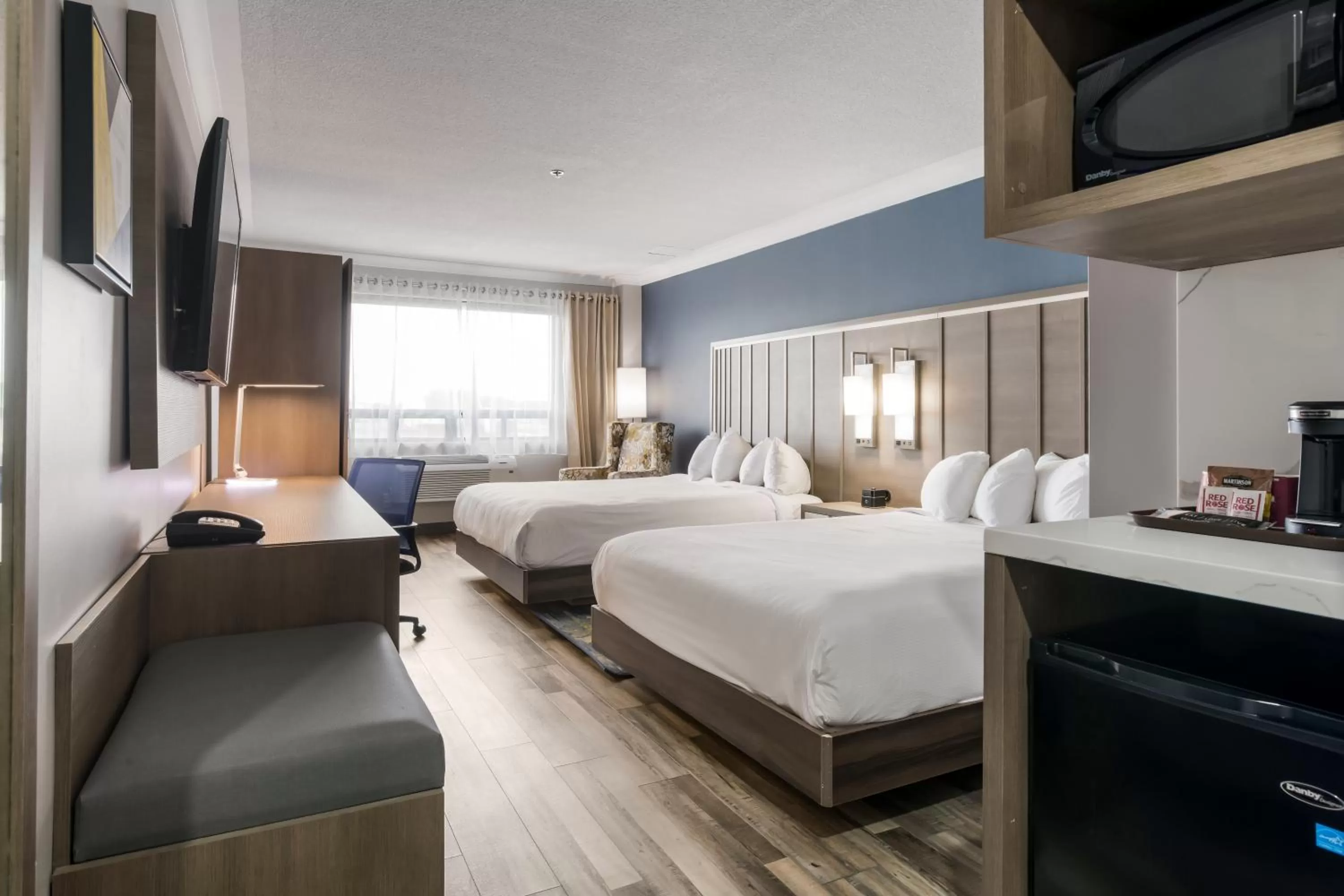 Deluxe Queen Room with Two Queen Beds - Non-Smoking in Canadas Best Value Inn Saint John New Brunswick