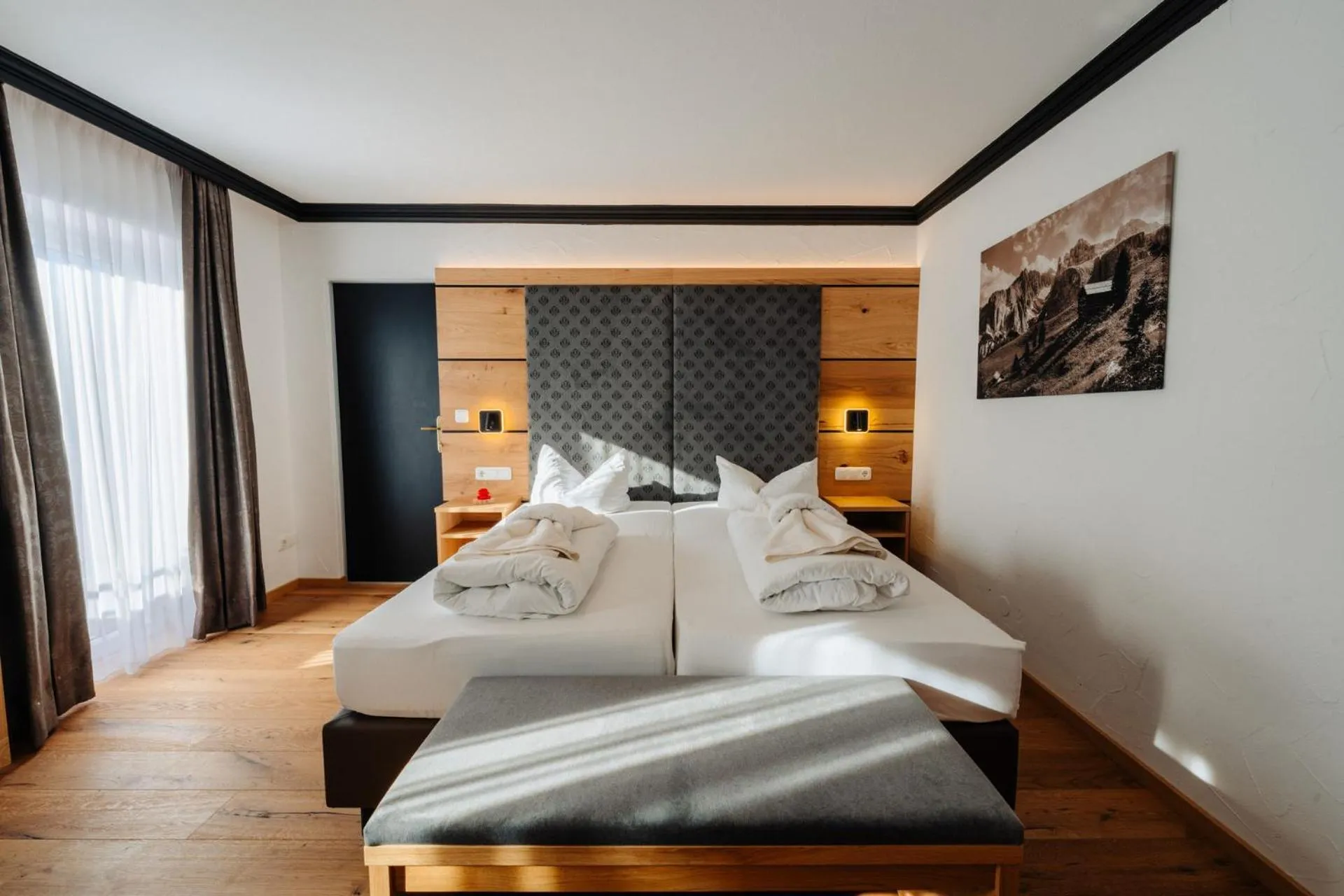 Bed in Hotel Rupertihof