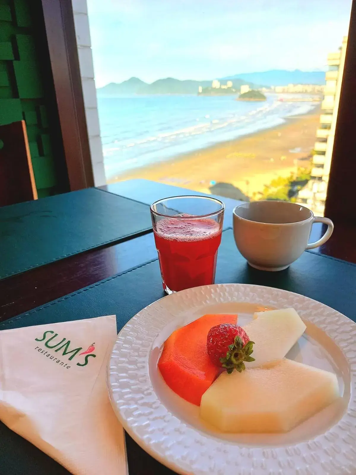 Breakfast in Summit Suítes Hotel Santos