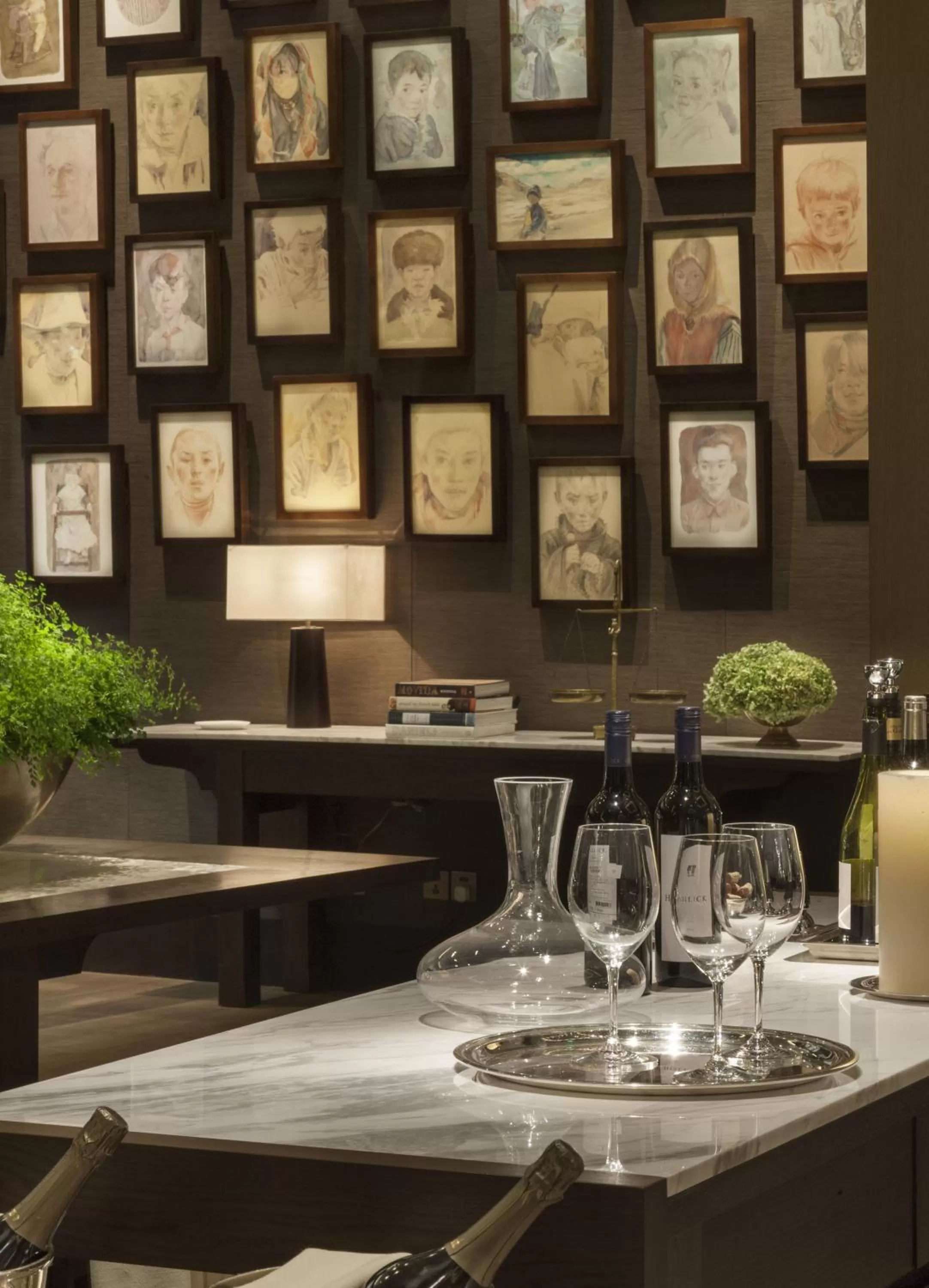 Decorative detail in Rosewood Beijing