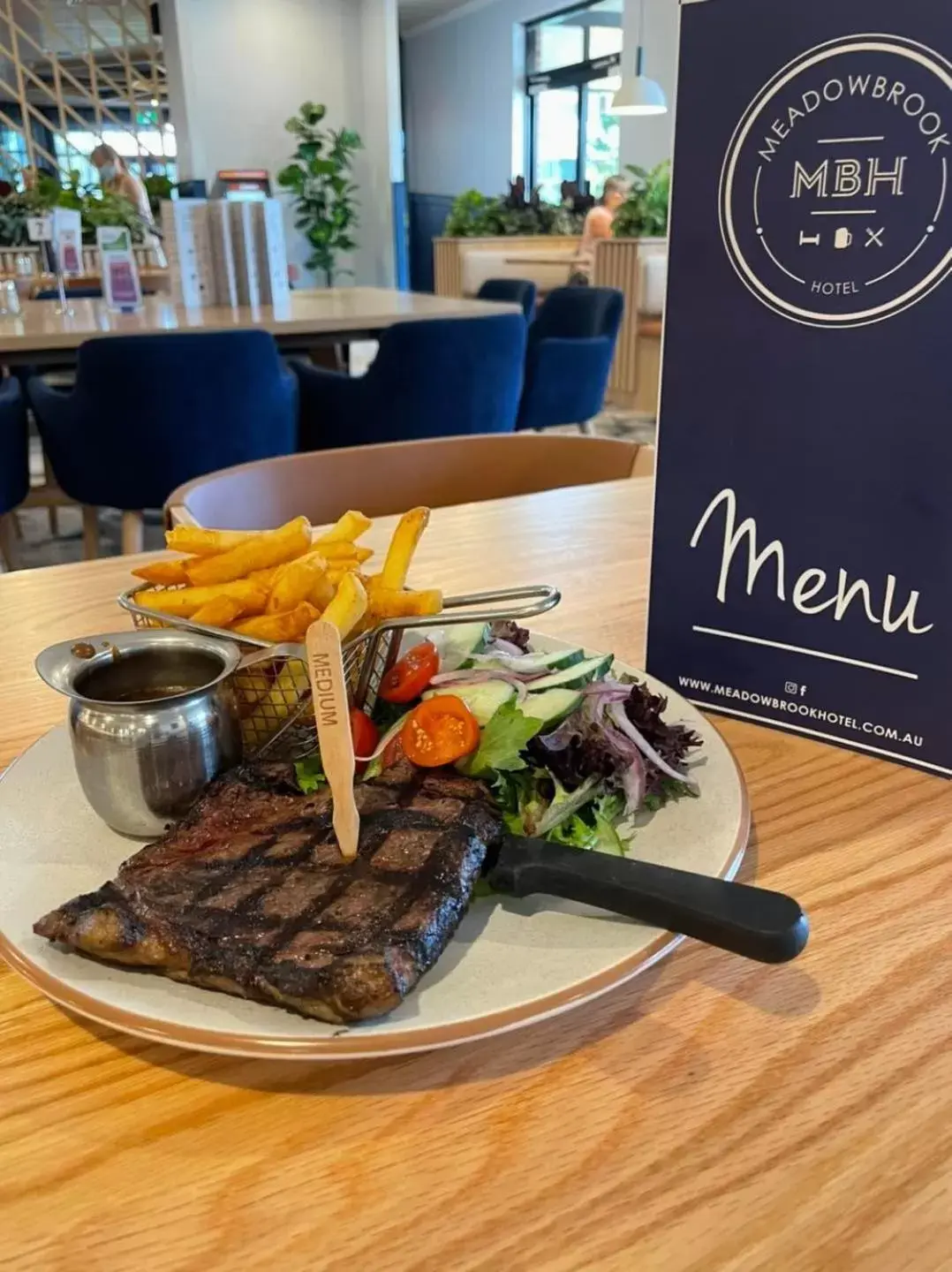 Food close-up in Meadowbrook Hotel Brisbane