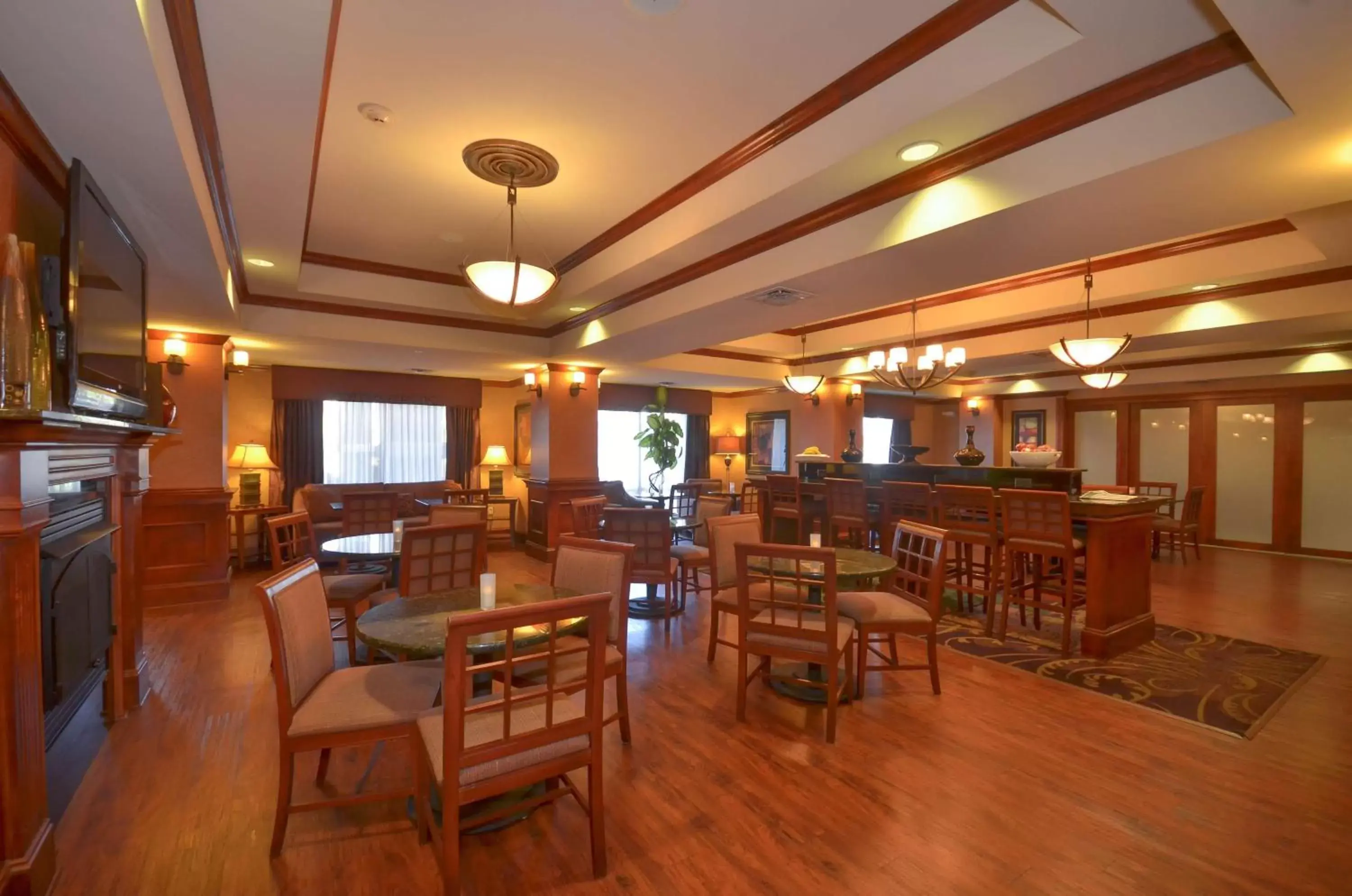 Lobby or reception, Restaurant/Places to Eat in Hampton Inn Bryant