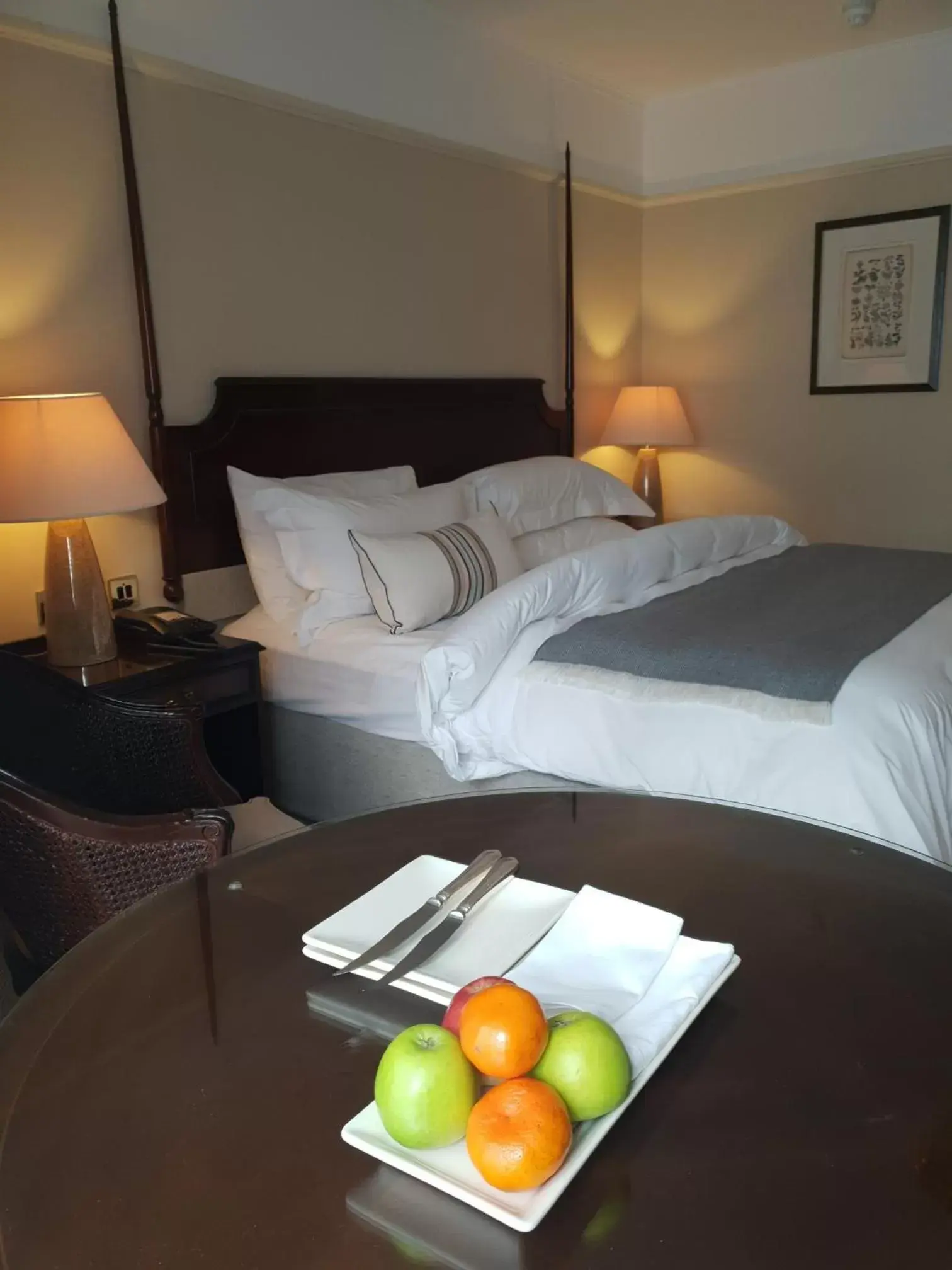 Bed in The Marcliffe Hotel and Spa