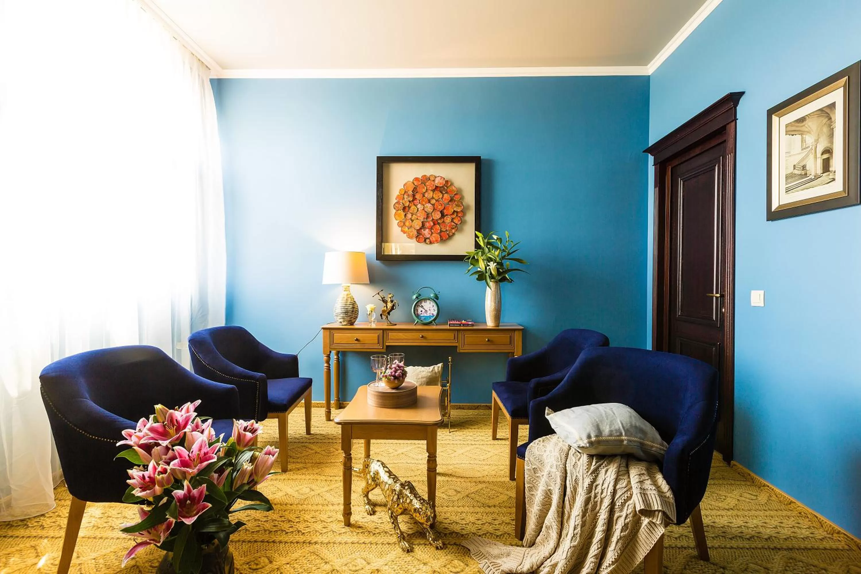 Living room in Country Spa Retreat