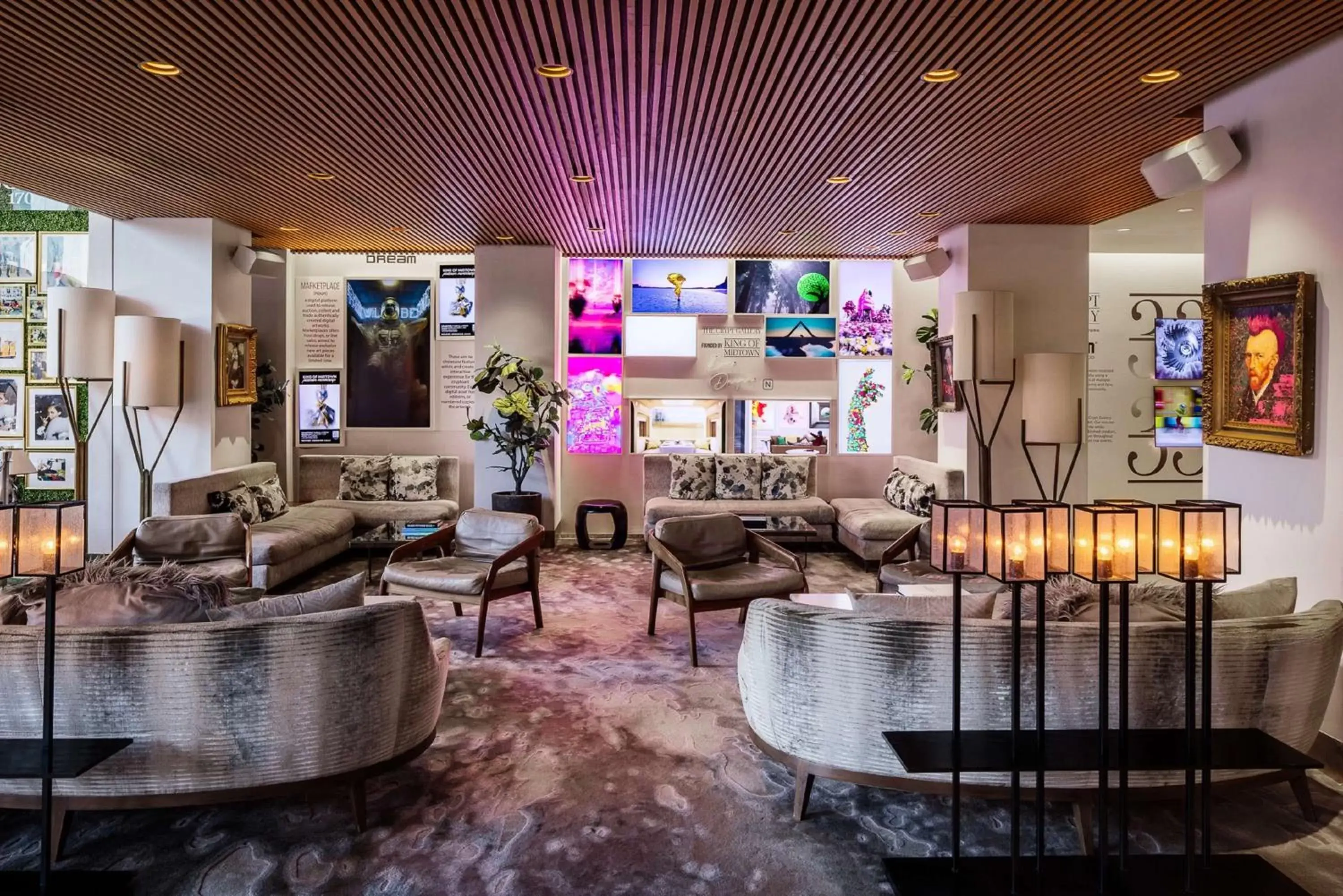 Lobby or reception, Lobby/Reception in Dream Hollywood, Part Of Hyatt