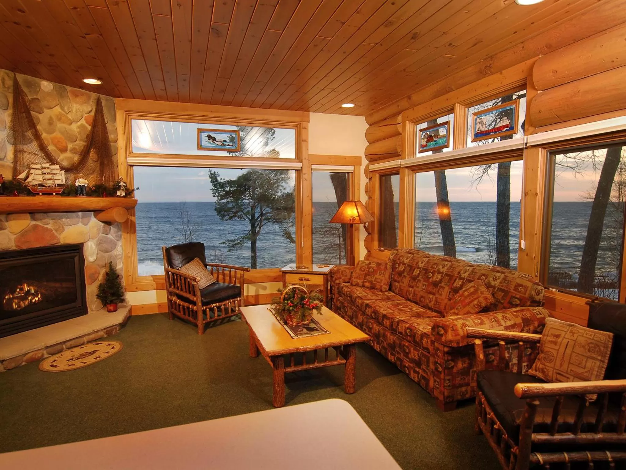 Living room, Seating Area in Grand Superior Lodge