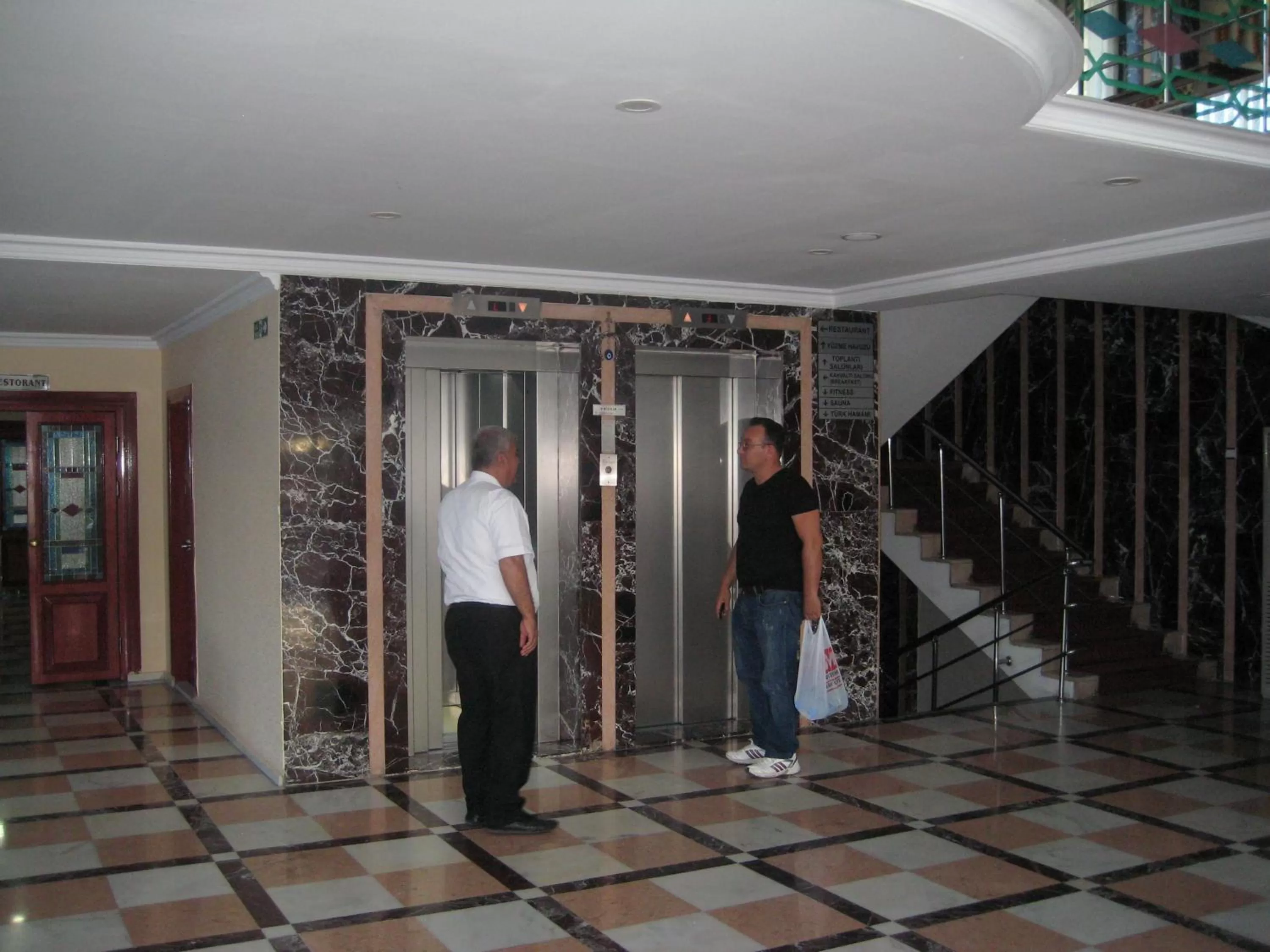 Staff in Miroglu Hotel
