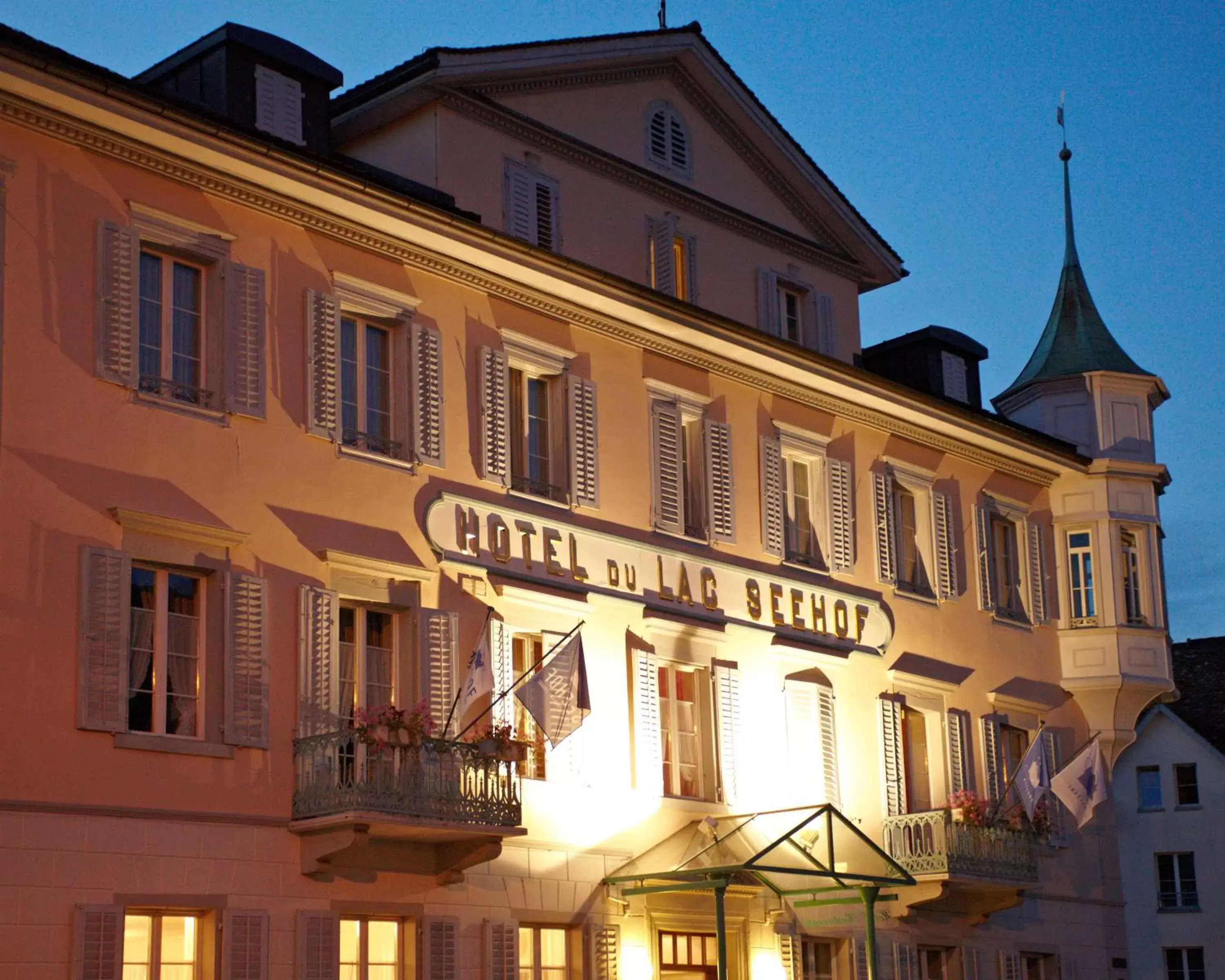 Facade/entrance in Hotel Restaurant Seehof