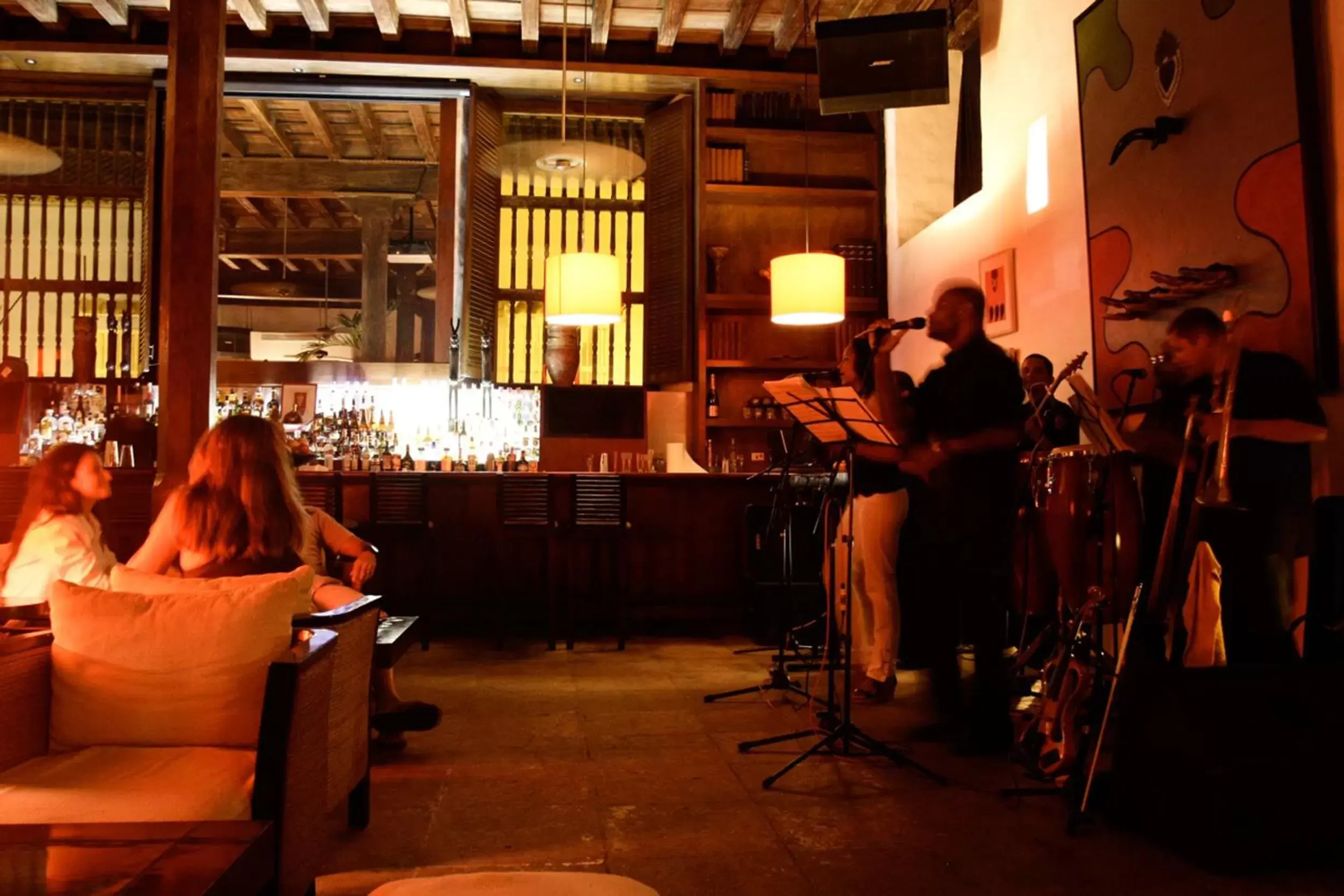 Lounge or bar, Guests in Sofitel Legend Santa Clara Cartagena