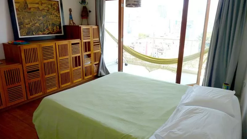 Superior Double or Twin Room with City View in Casa da Gente