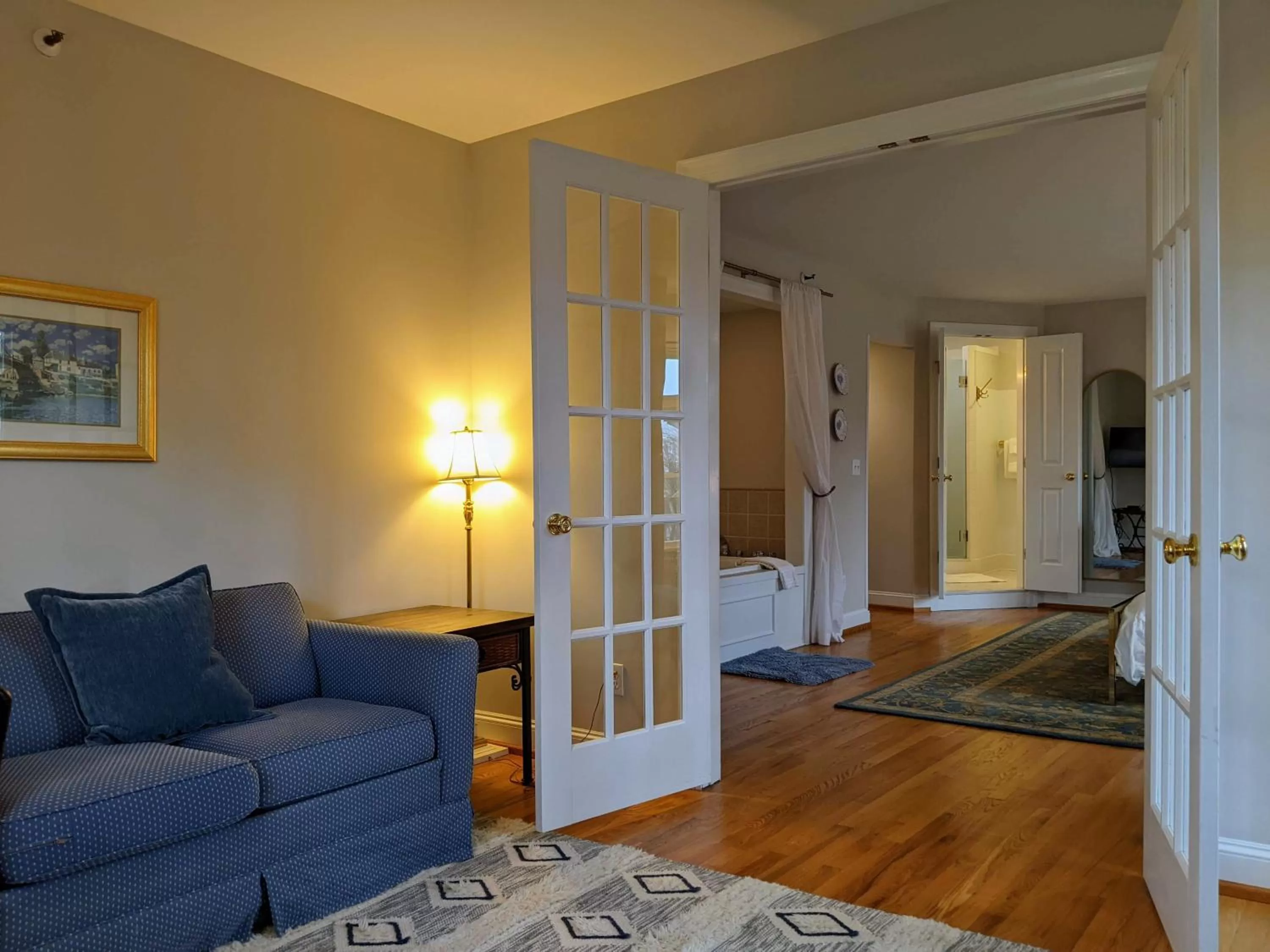 Seating area in Stanton House Inn