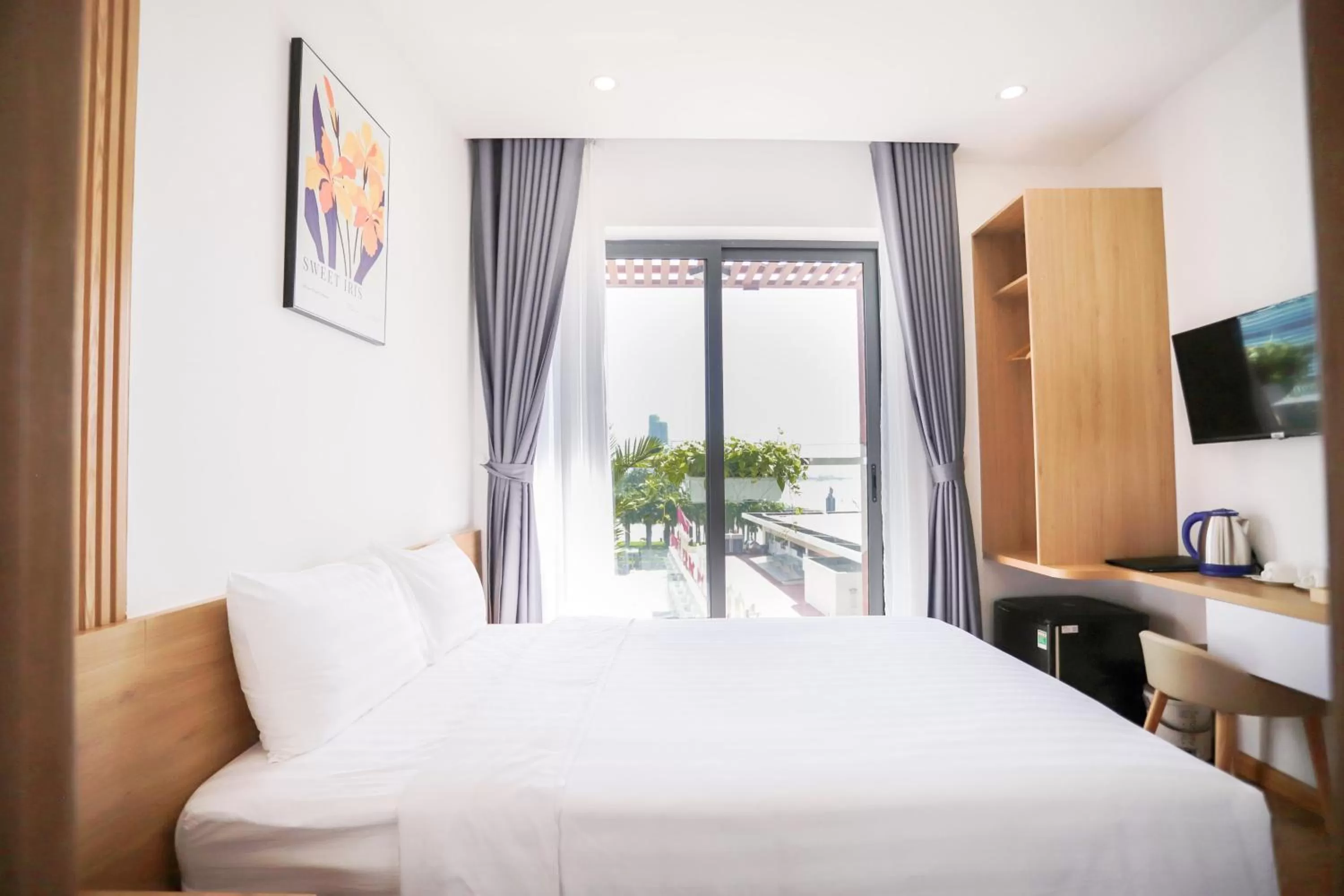 Bed in HAKU Boutique Hotel Quy Nhơn Kim Đồng - Xuân Diệu
