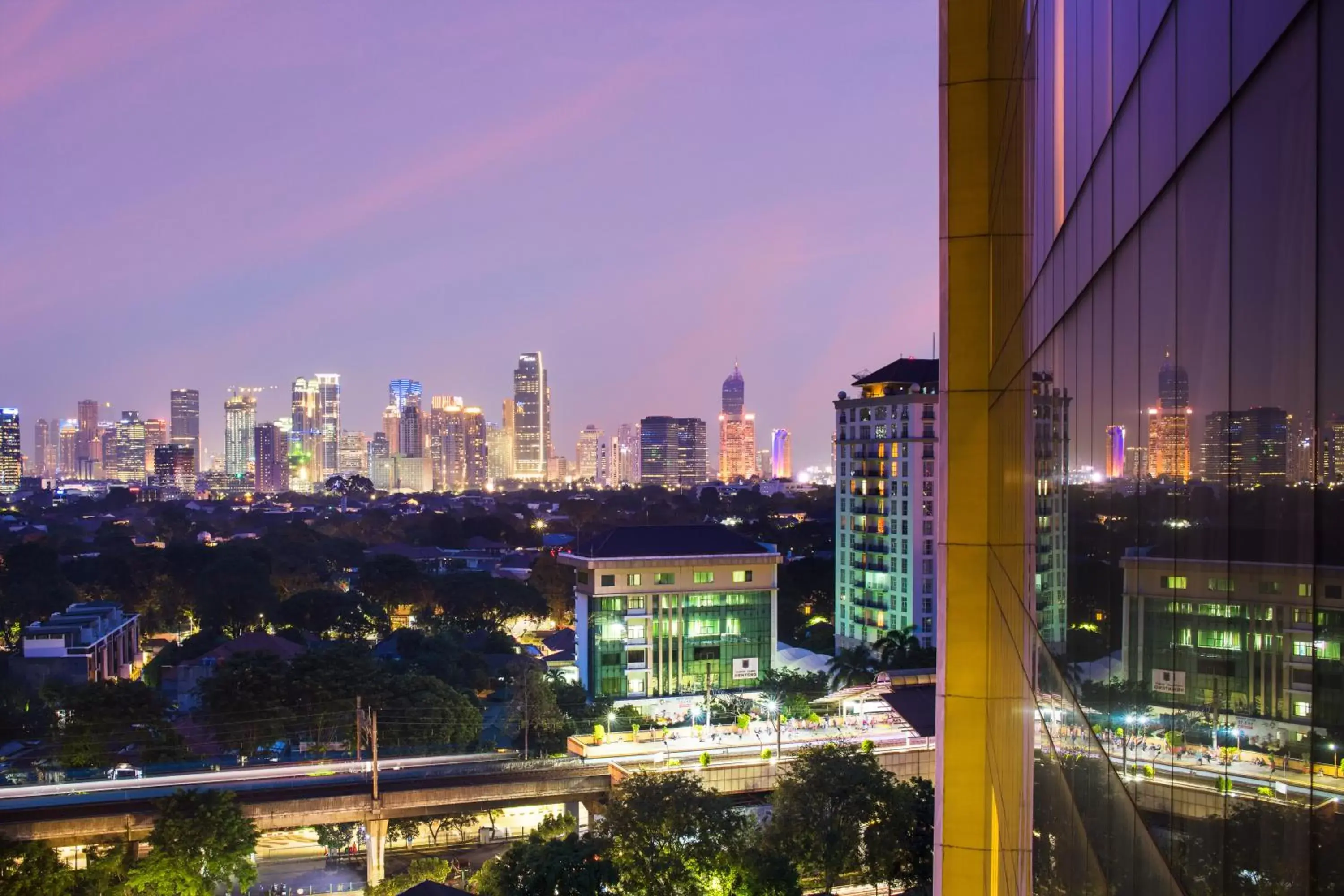 City view in DoubleTree by Hilton Jakarta - Diponegoro