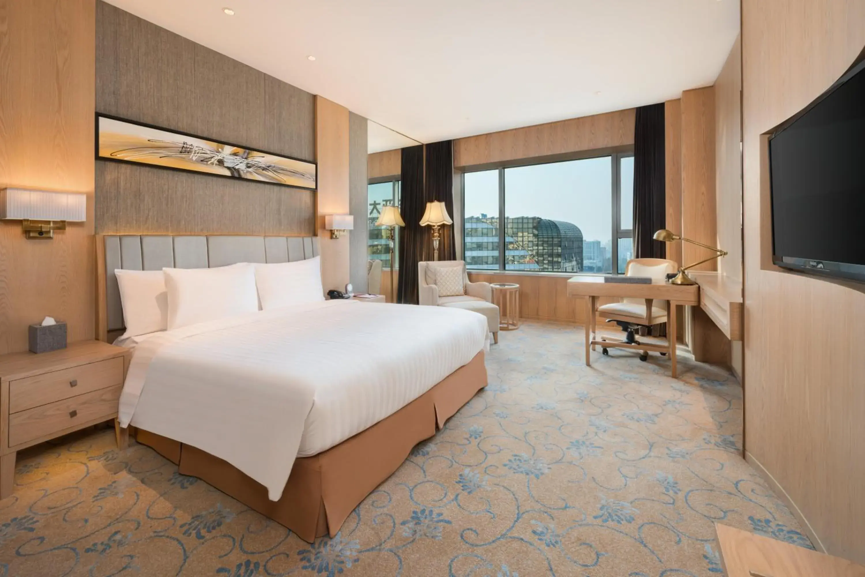 Photo of the whole room in Crowne Plaza Shanghai Noah Square, an IHG Hotel