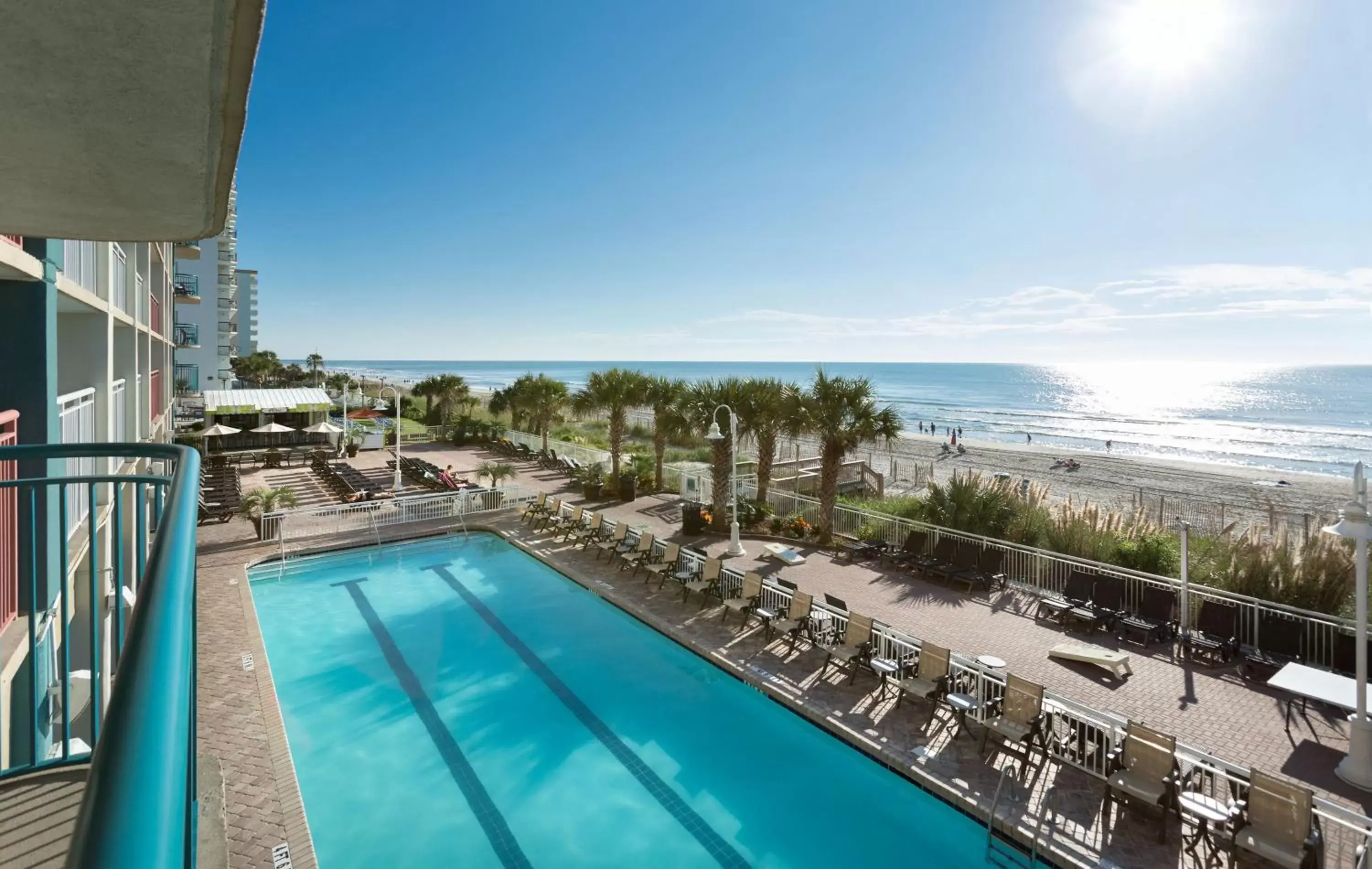 Pool View in Paradise Resort