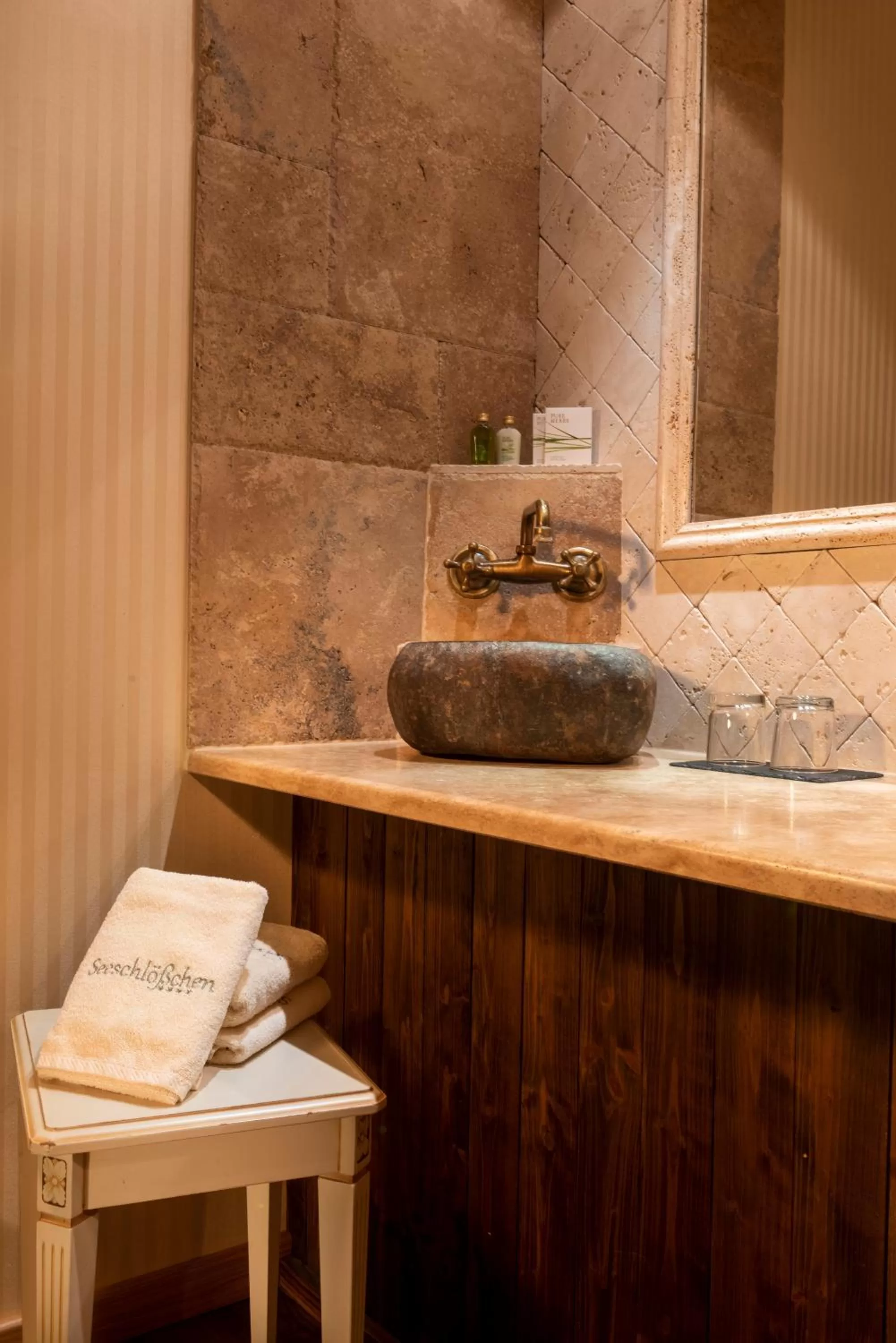 Decorative detail in Wellnesshotel Seeschlößchen - Privat- Spa & Naturresort