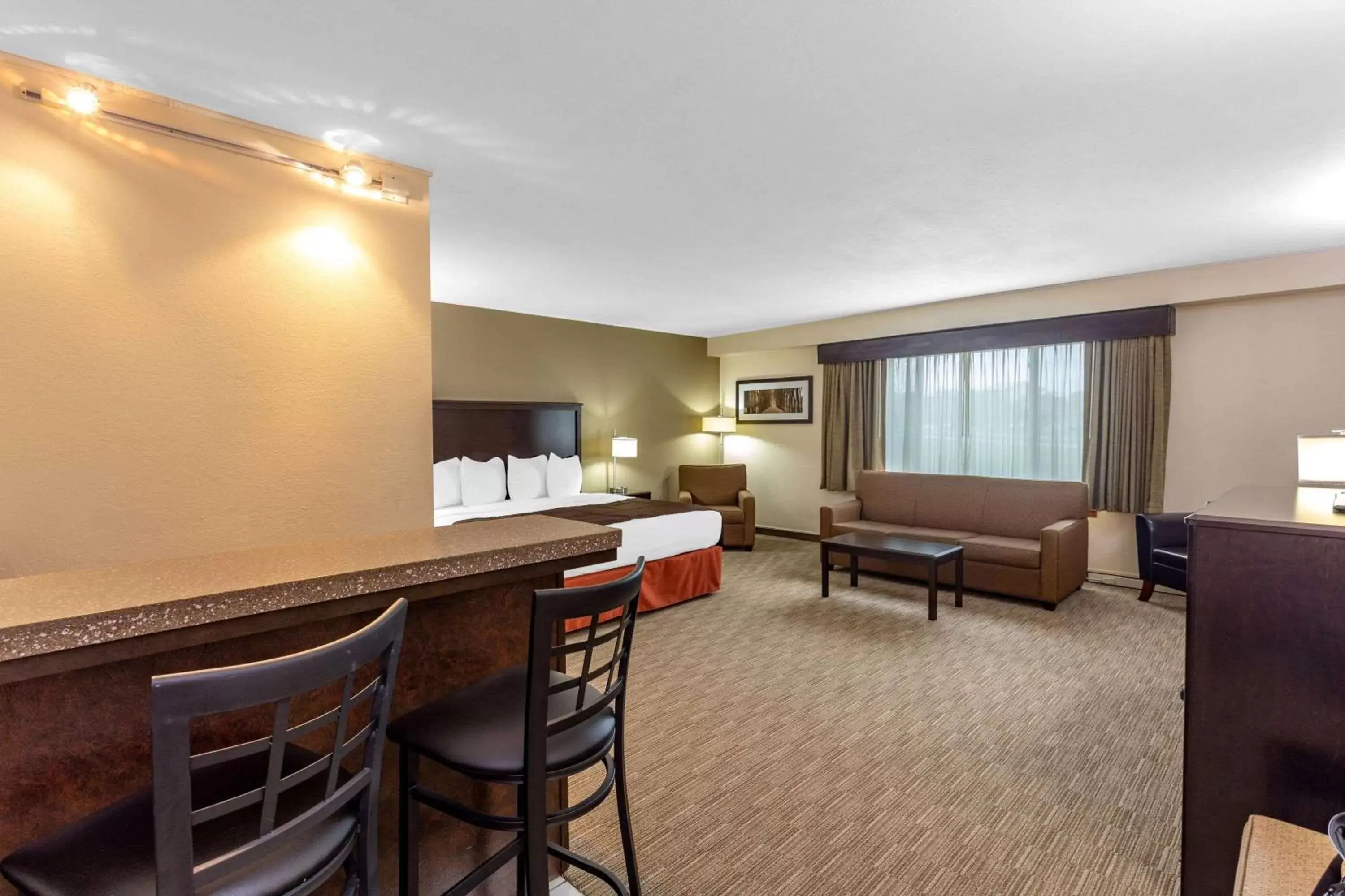 Photo of the whole room in AmericInn by Wyndham Janesville