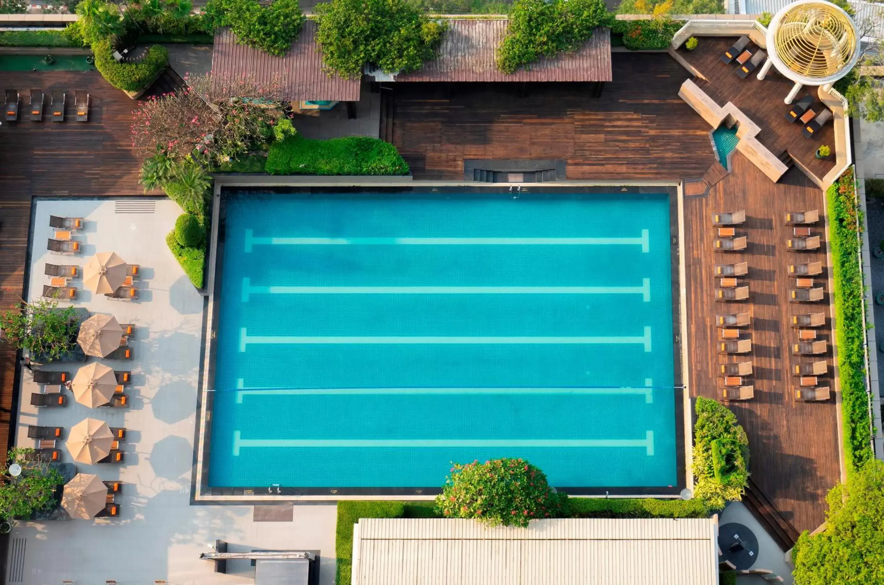 Swimming pool, Pool View in Pathumwan Princess Hotel - SHA Extra Plus Certified