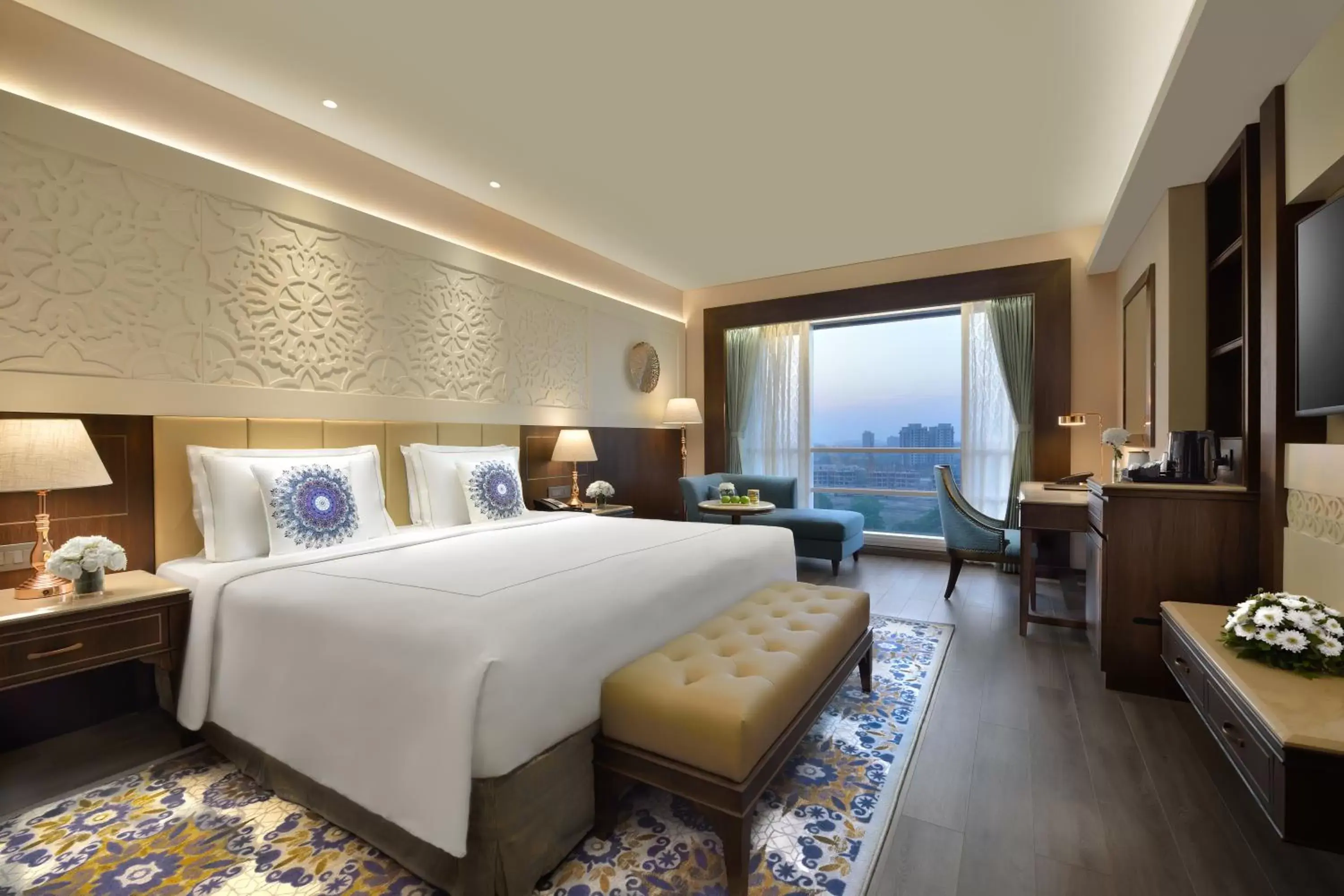 Bedroom in Taj Skyline Ahmedabad