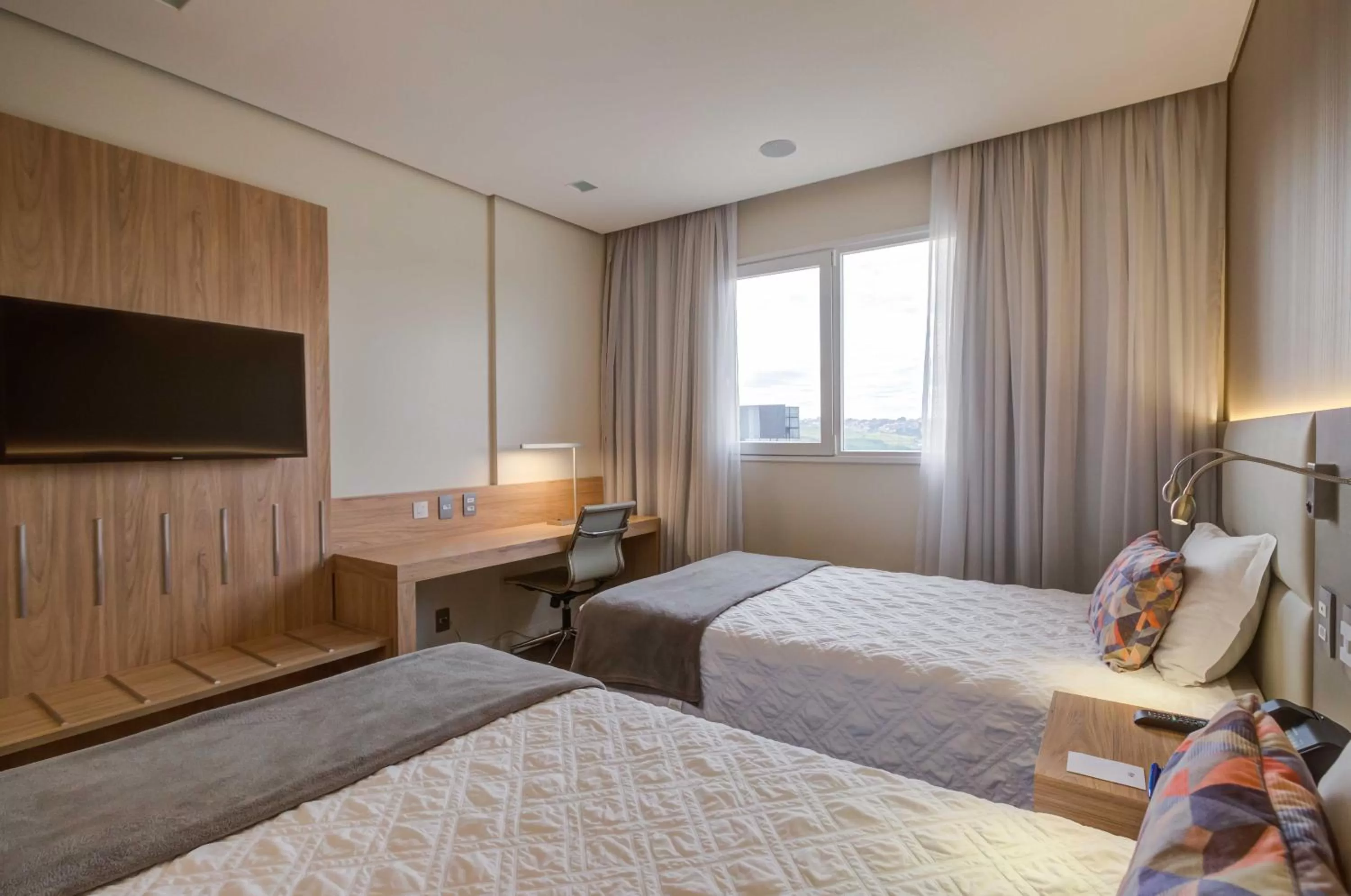 Bed in Rio Hotel by Bourbon Campinas