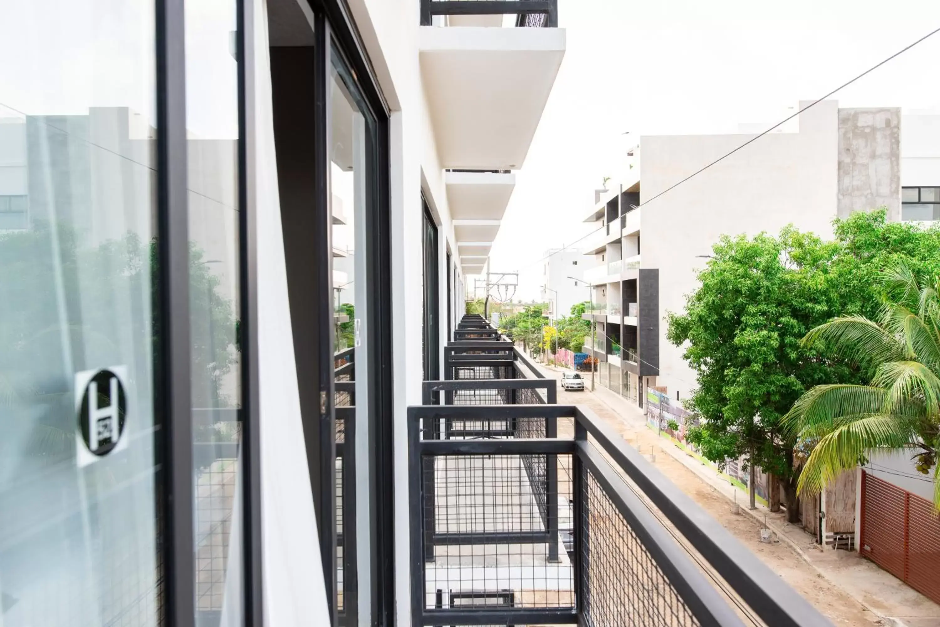 Balcony/Terrace in Hotel 52 Playa del Carmen