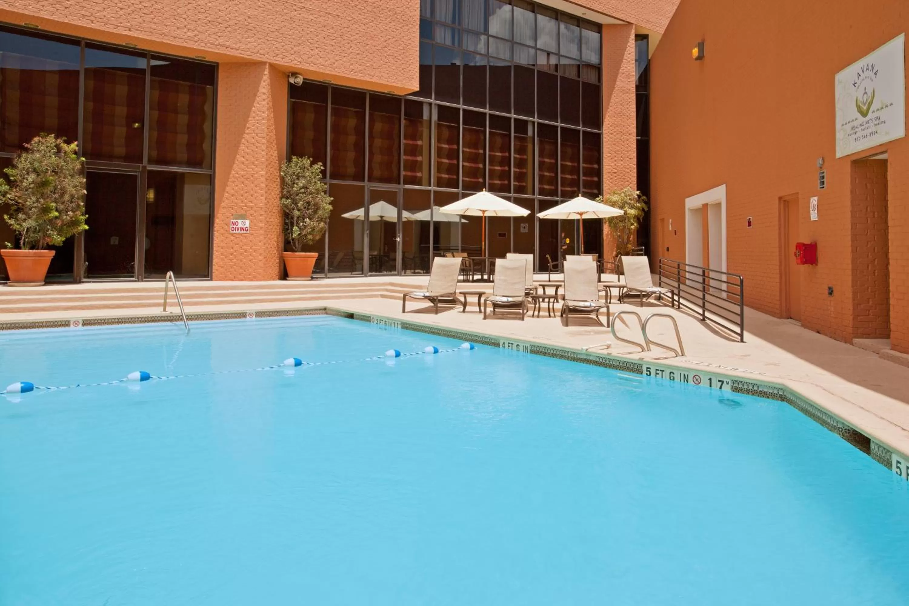 Swimming pool in Crowne Plaza Houston Med Ctr-Galleria Area by IHG