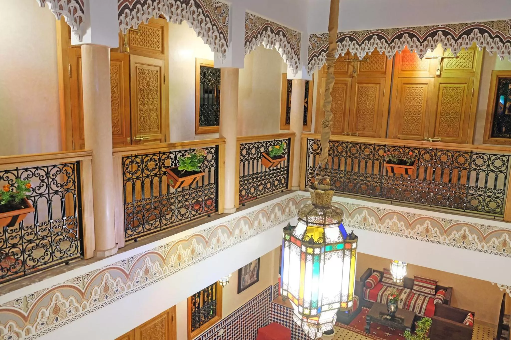 View (from property/room) in Riad ZANOUBA