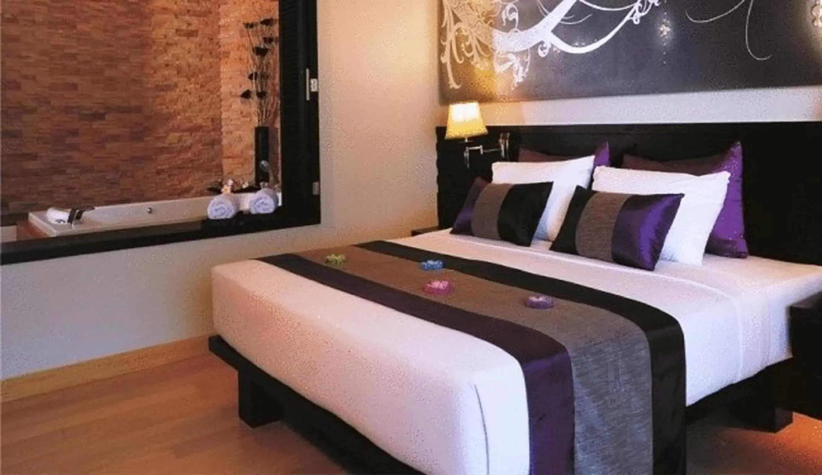 Bed in Nouvo City Hotel