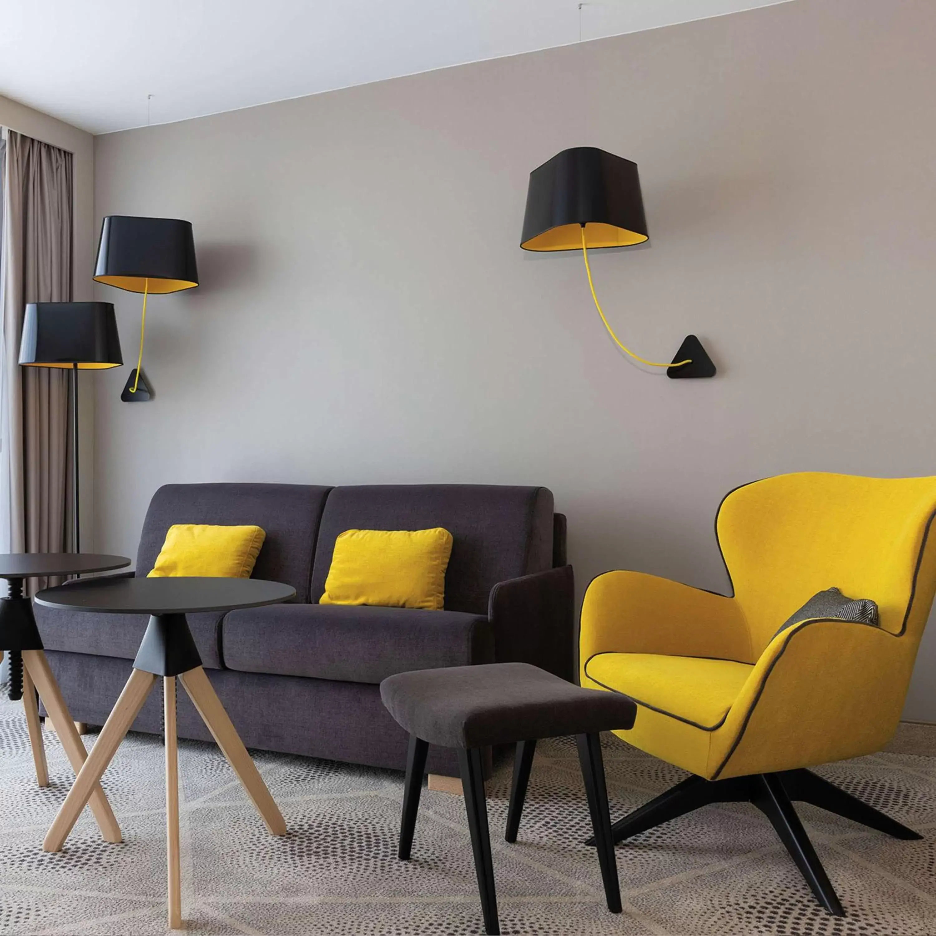 Living room, Seating Area in Hilton Garden Inn Tours Centre, France