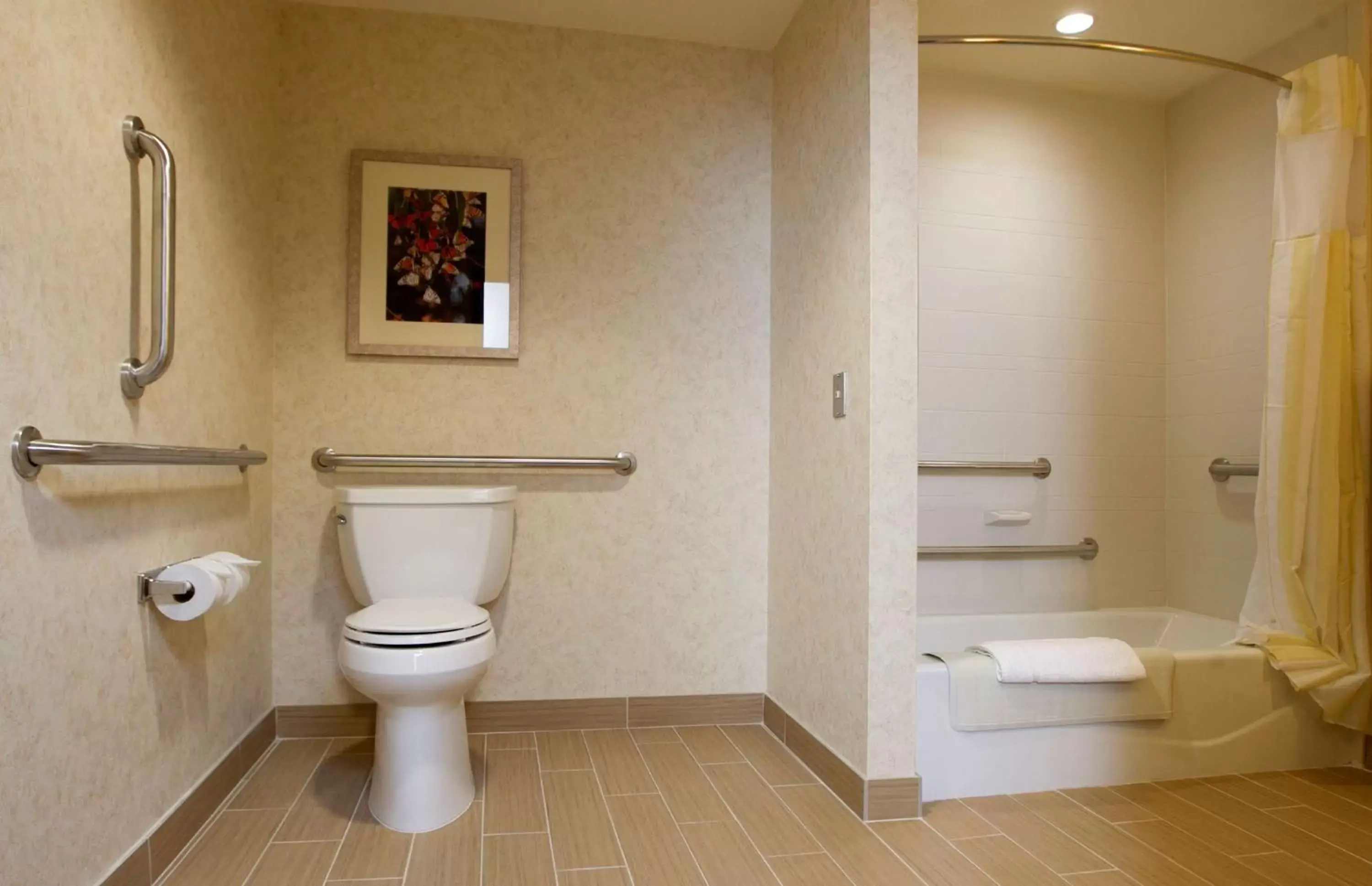 Bathroom in Hilton Garden Inn Cedar Falls Conference Center