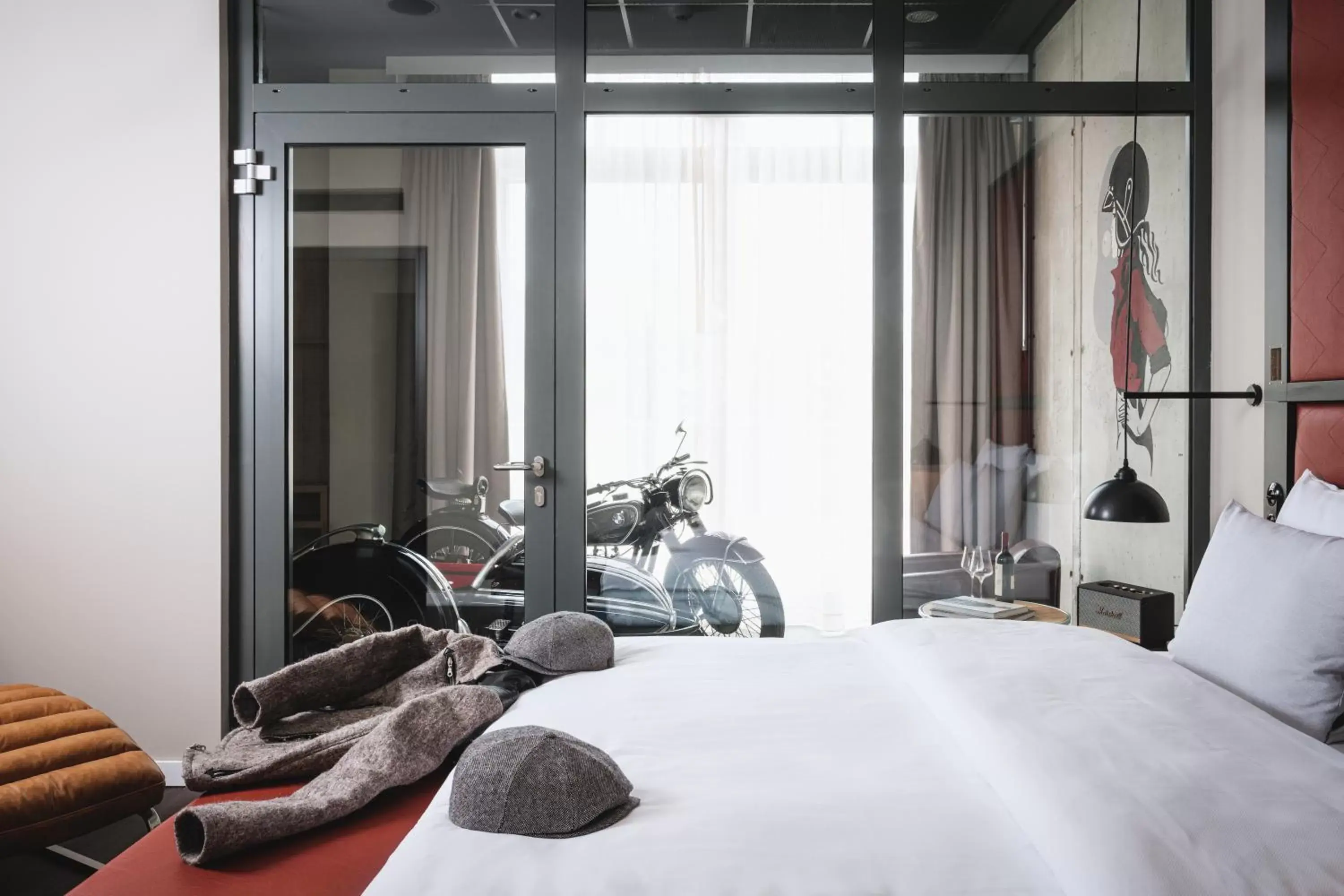 Photo of the whole room, Bed in AMERON München Motorworld Photo of the whole room, Bed in AMERON München Motorworld