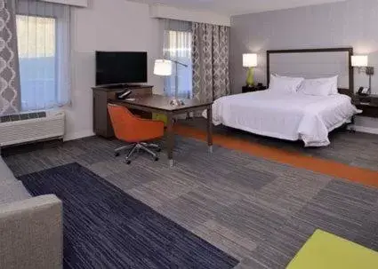 Photo of the whole room, Bed in Hampton Inn & Suites Albany-East Greenbush, NY