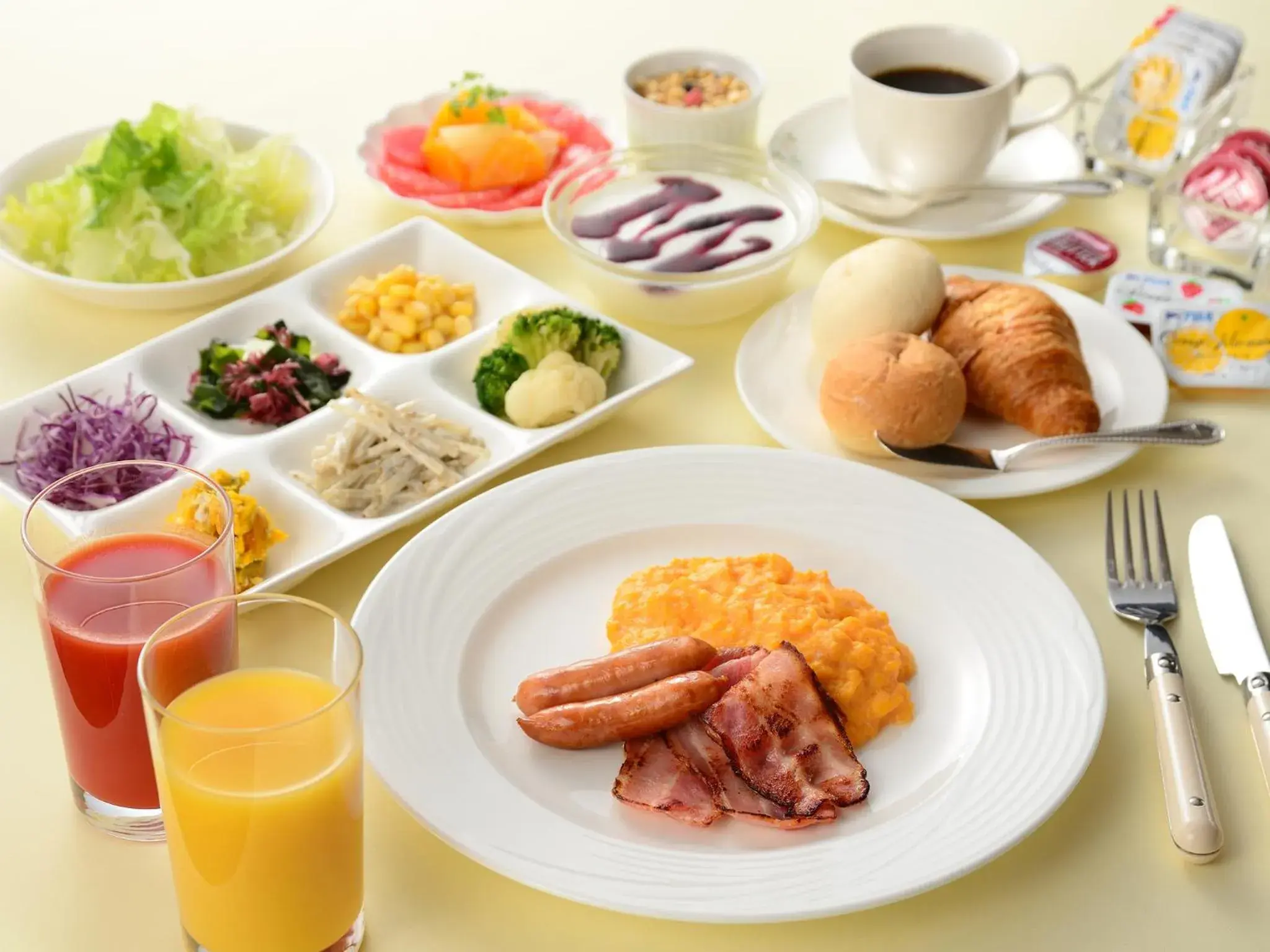 Breakfast in Niigata Toei Hotel