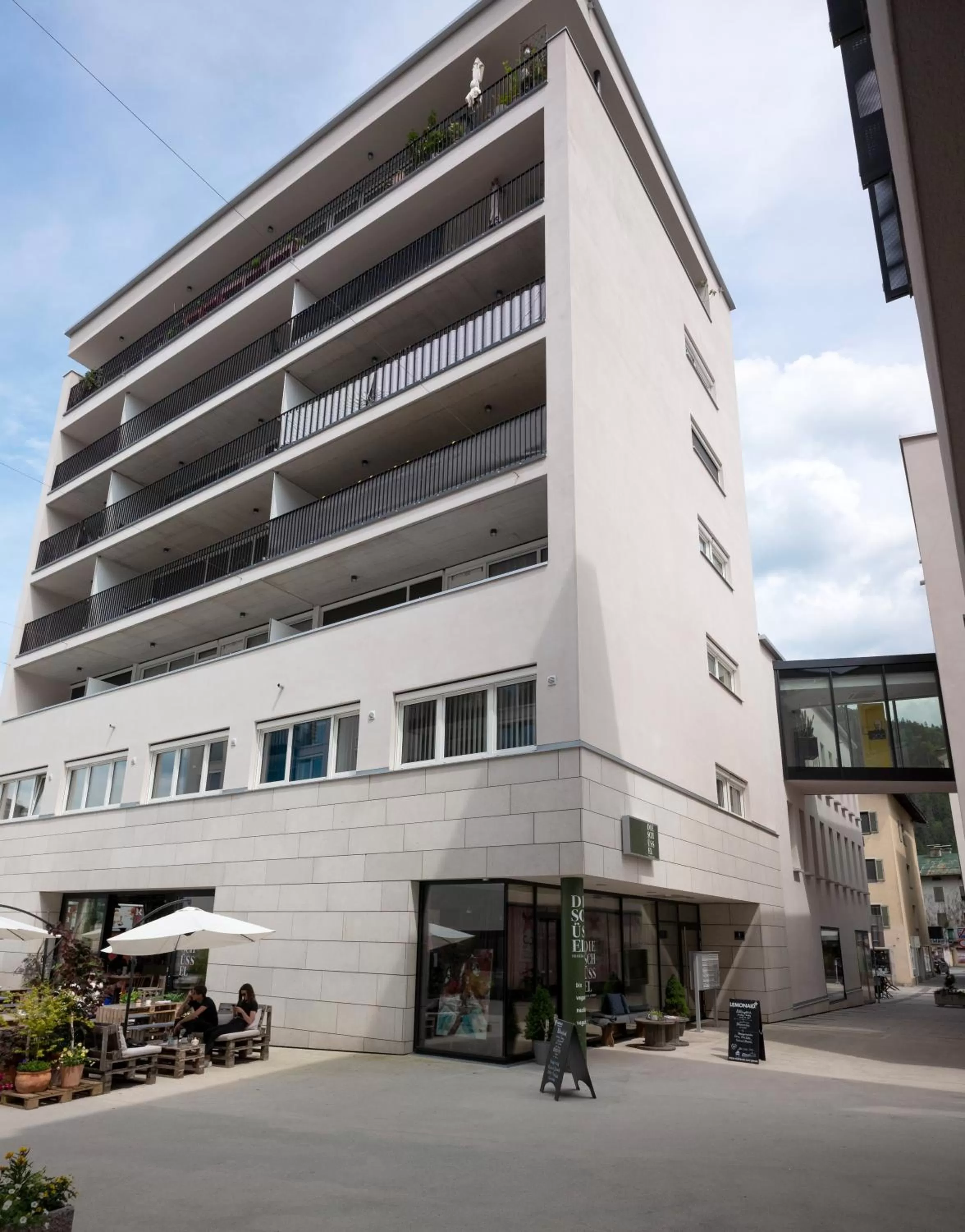 Property Building in Private Living Apartments