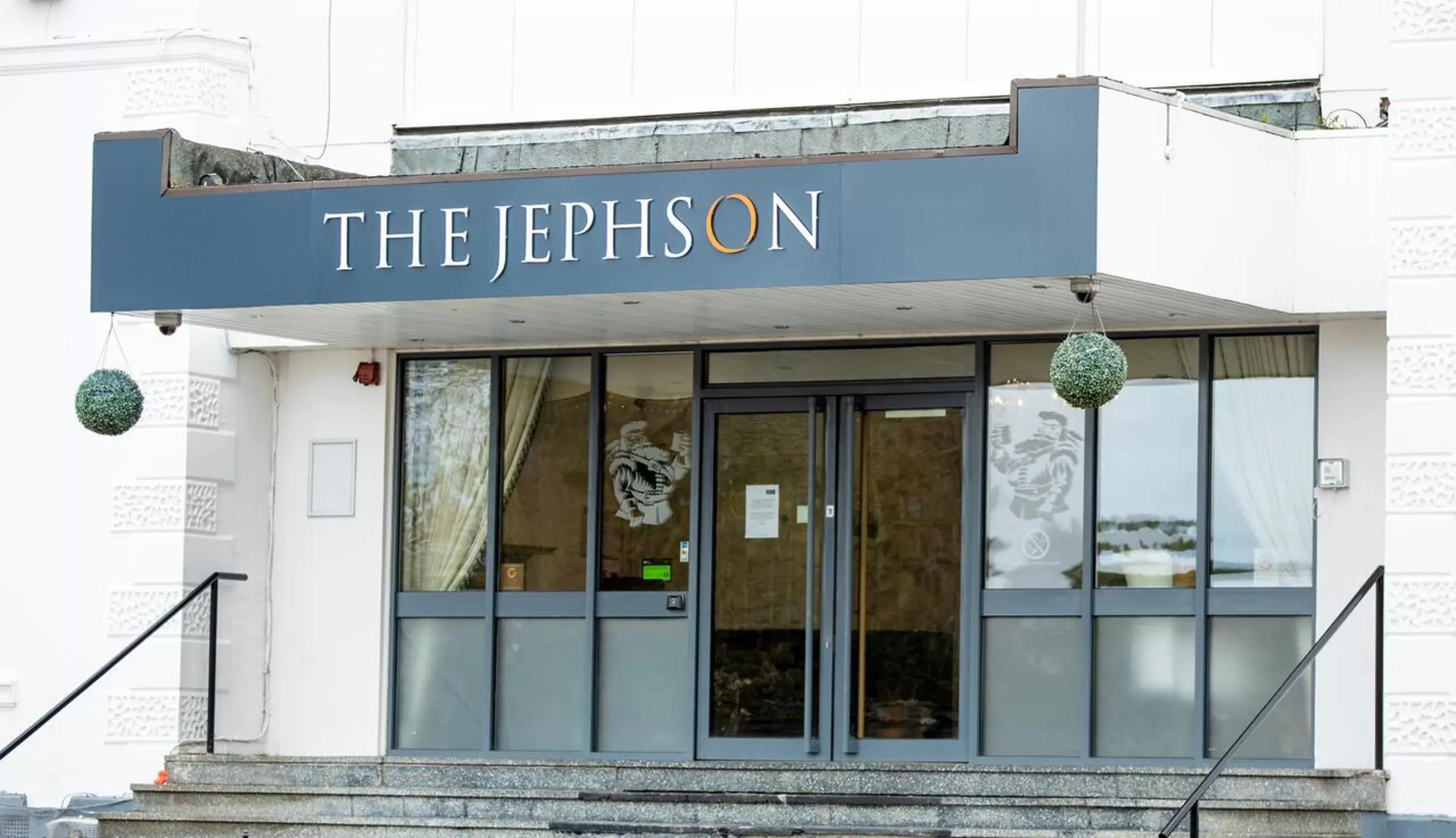 Facade/entrance in The Jephson Hotel; BW Signature Collection