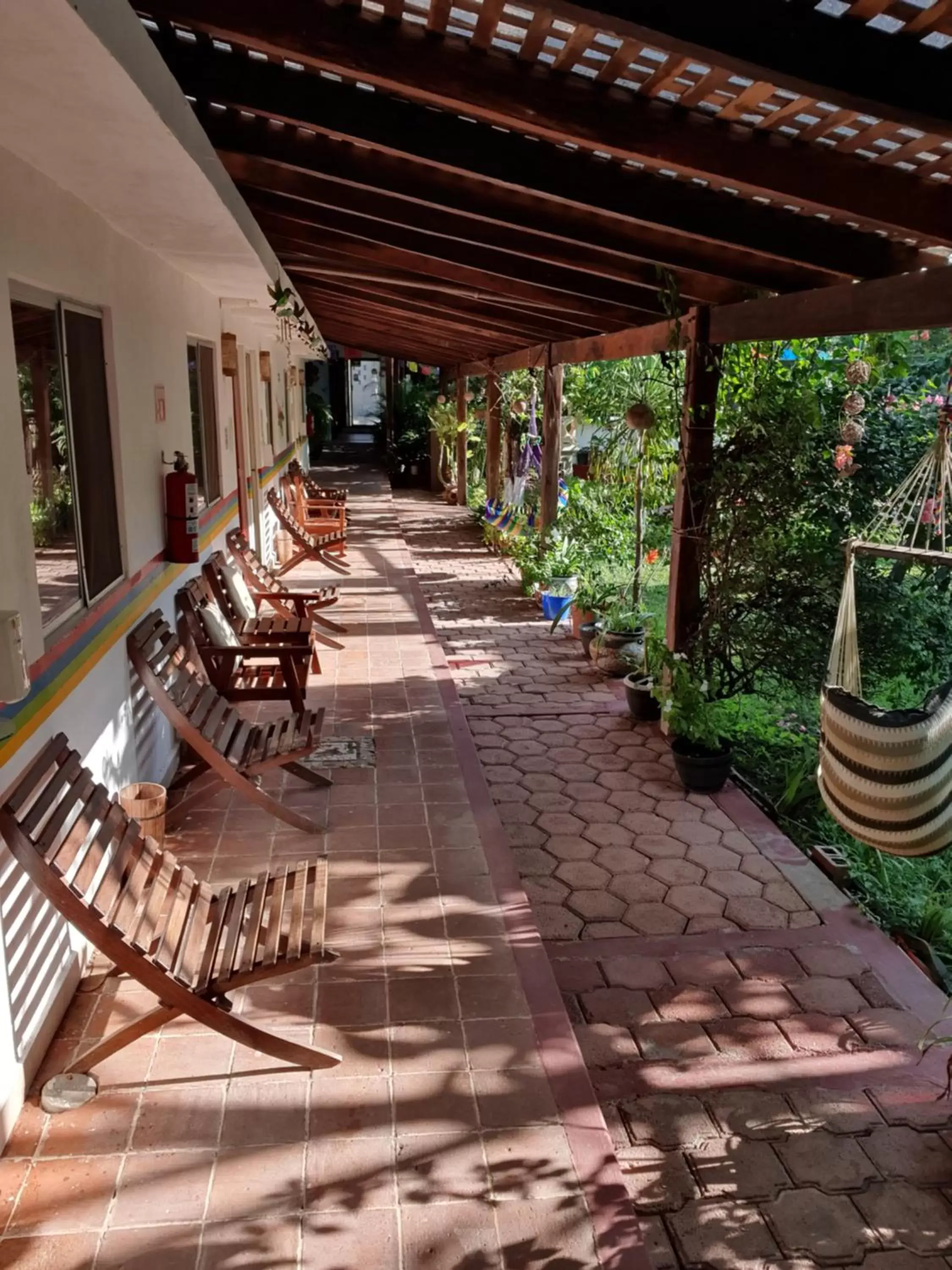 Balcony/Terrace in Cabañas Colibrí