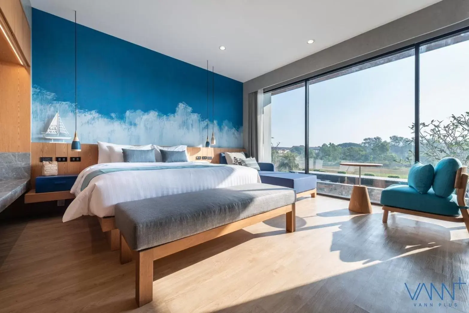 Bed in Vann Hua Hin Resort Bed in Vann Hua Hin Resort