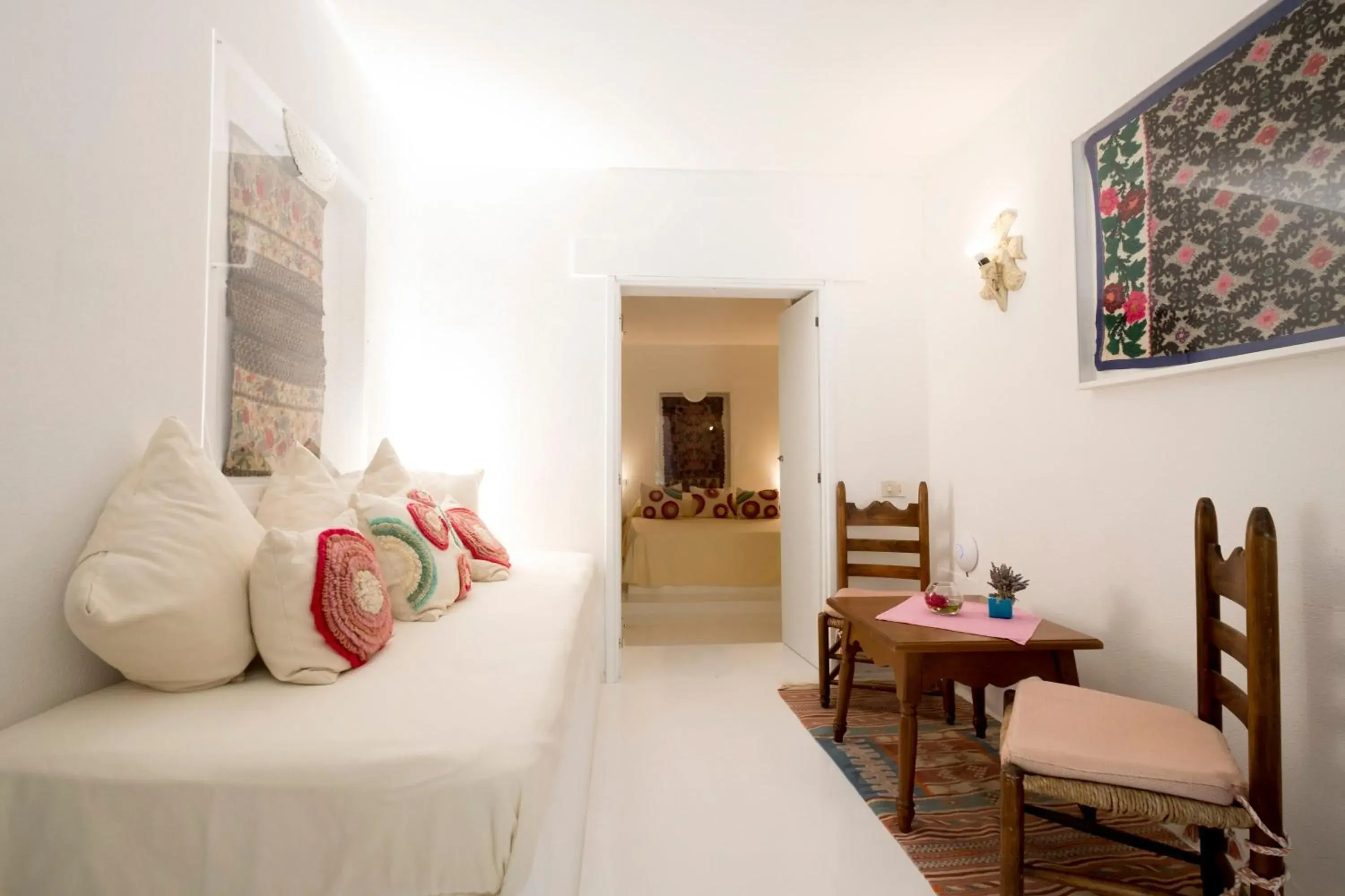 Bed in Su Gologone Experience Hotel Bed in Su Gologone Experience Hotel