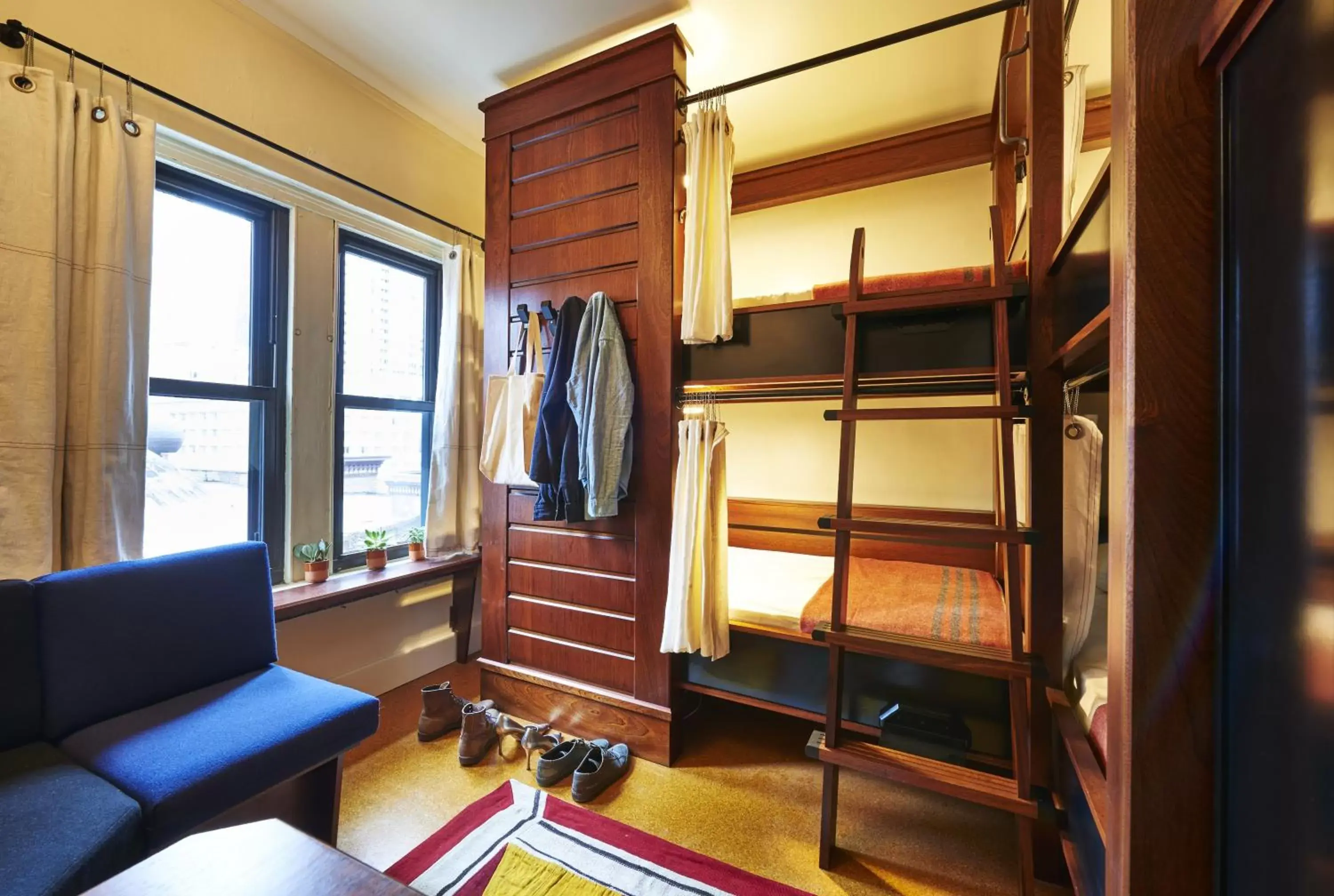 Photo of the whole room, Bunk Bed in Freehand Chicago