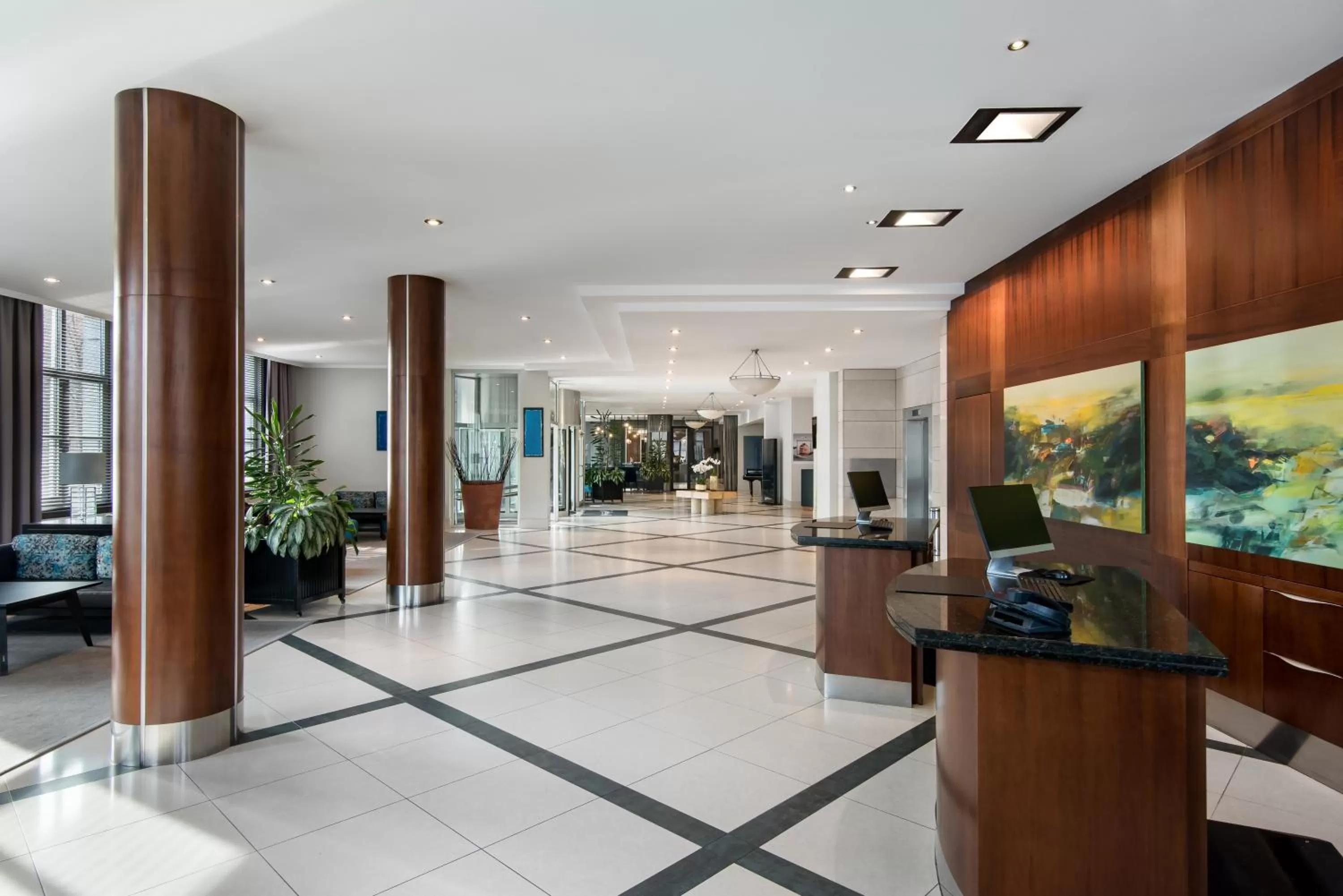 Lobby or reception in Radisson Blu Hotel Wroclaw
