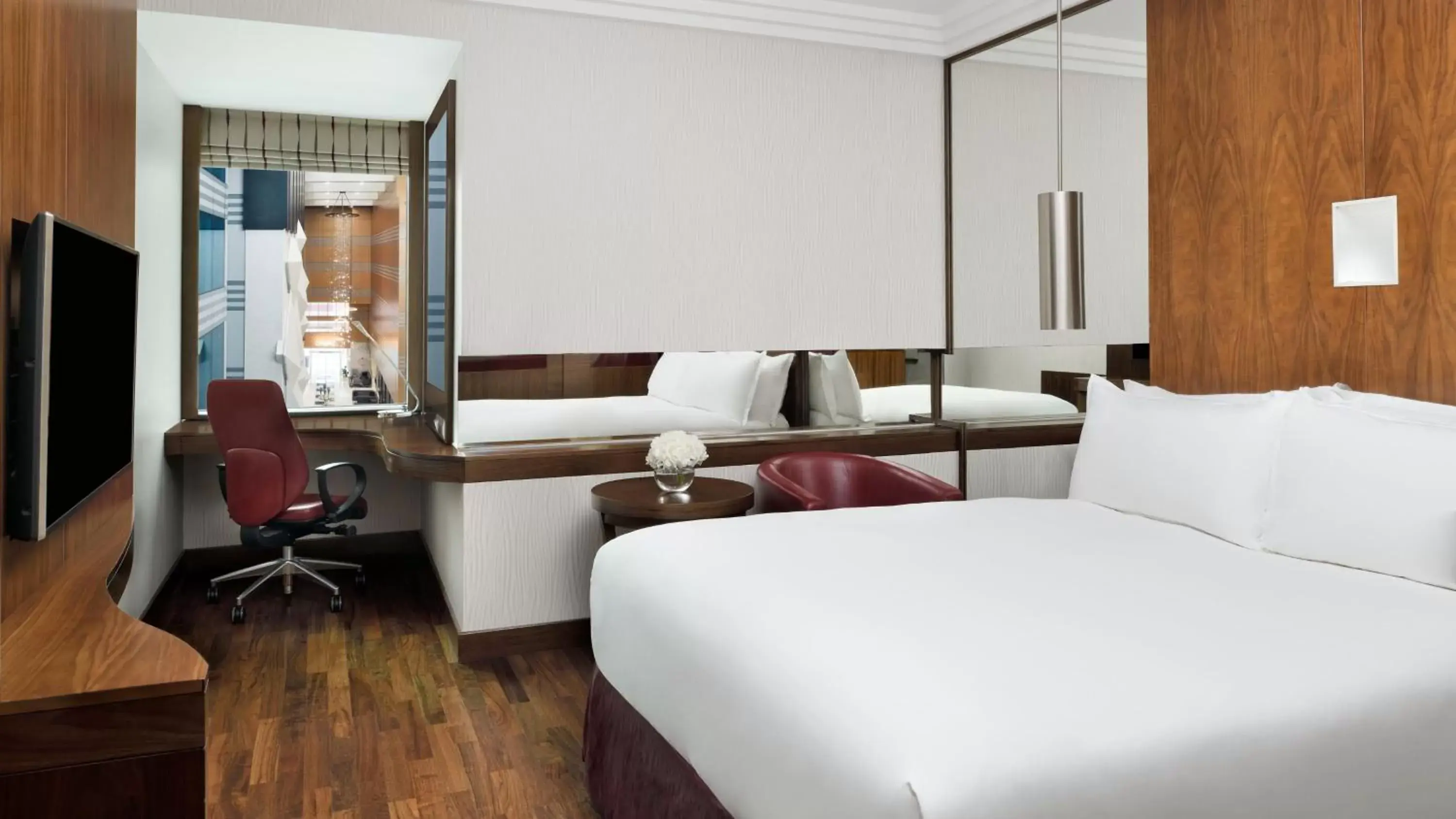 Photo of the whole room, Bed in Crowne Plaza Hotel Riyadh Minhal, an IHG Hotel