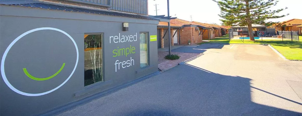 Facade/entrance in Geraldton's Ocean West Holiday Units & Short Stay Accommodation