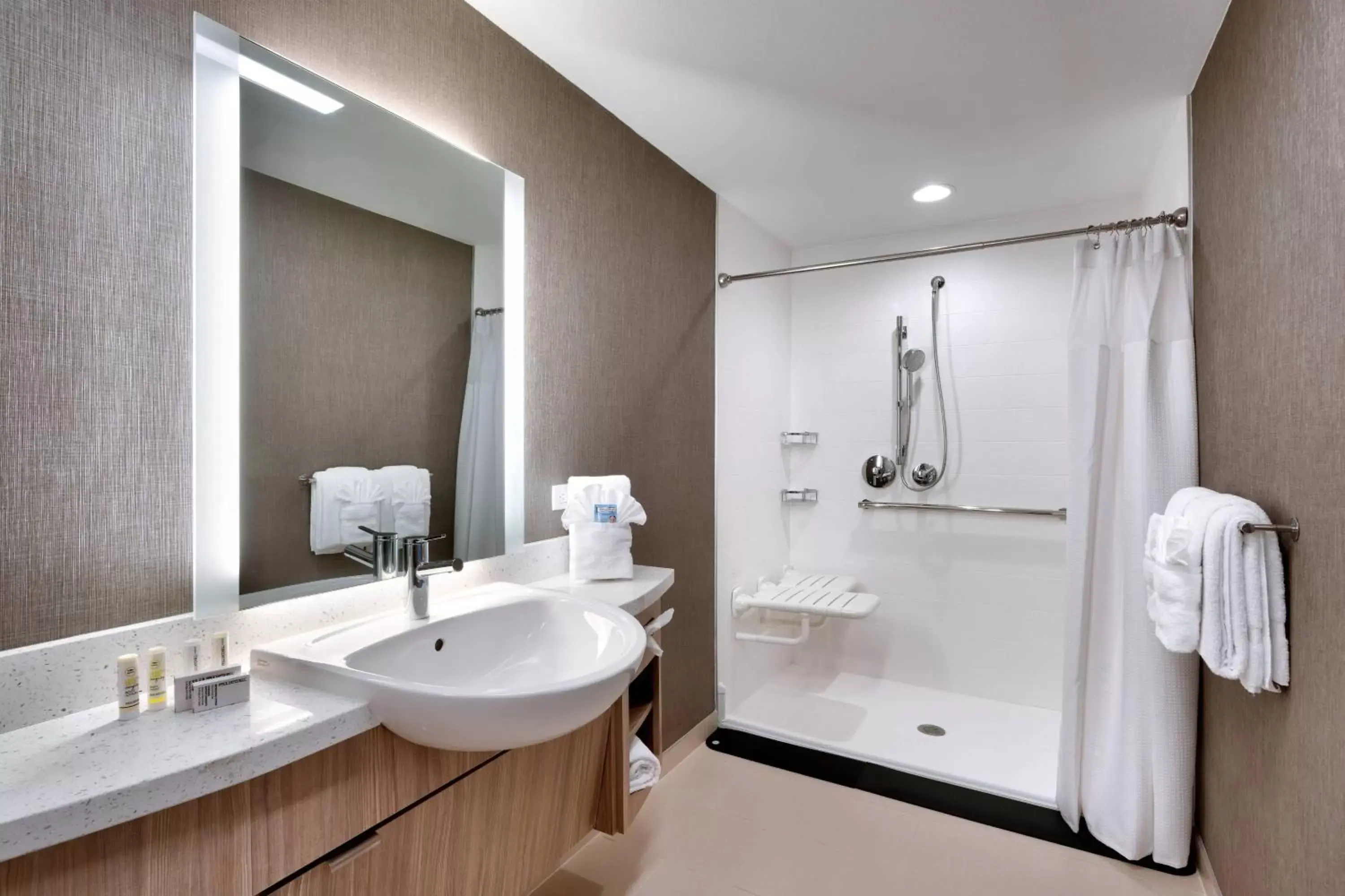 Bathroom in SpringHill Suites by Marriott El Paso Airport