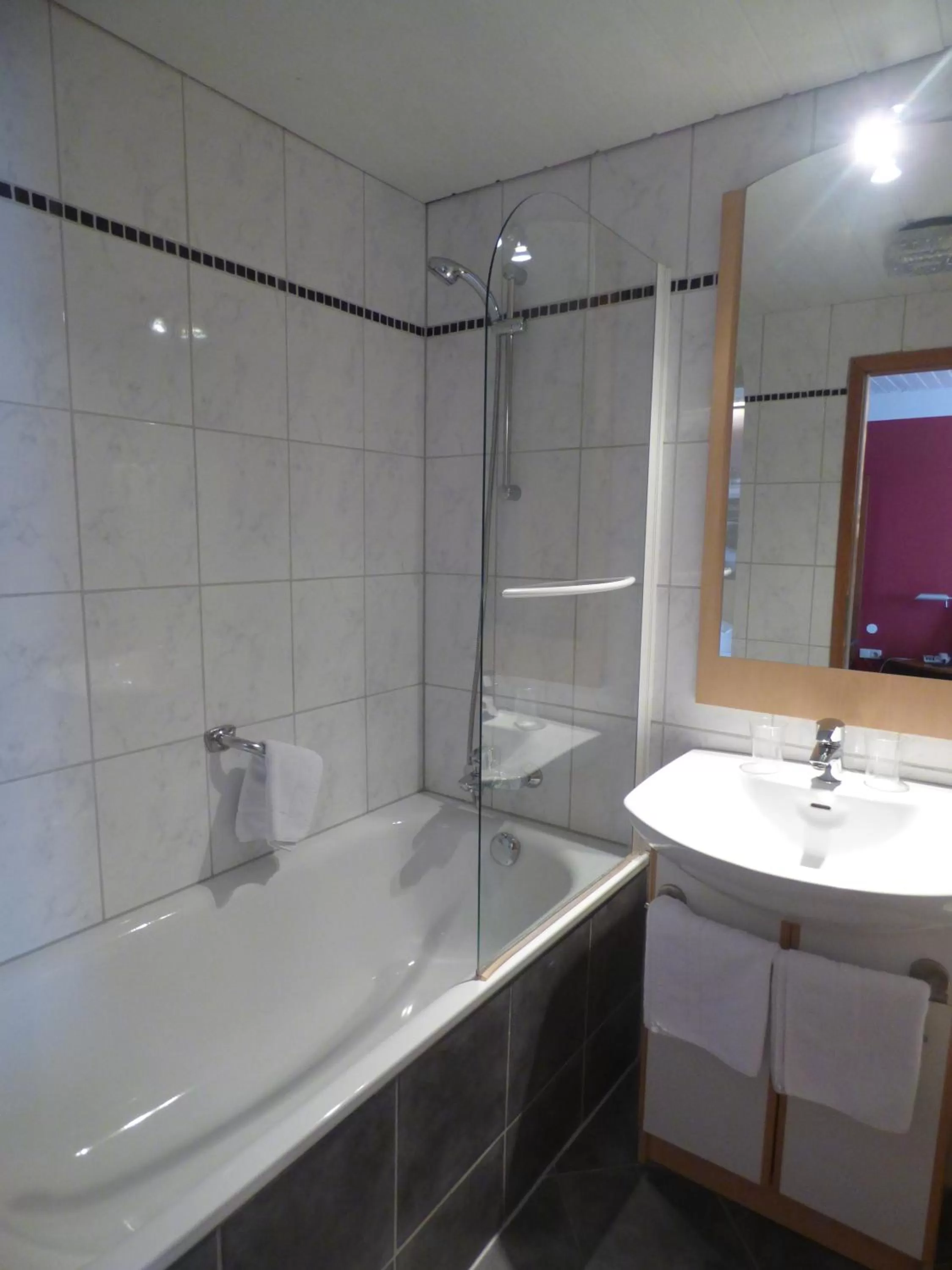 Bathroom in Hotel Krone