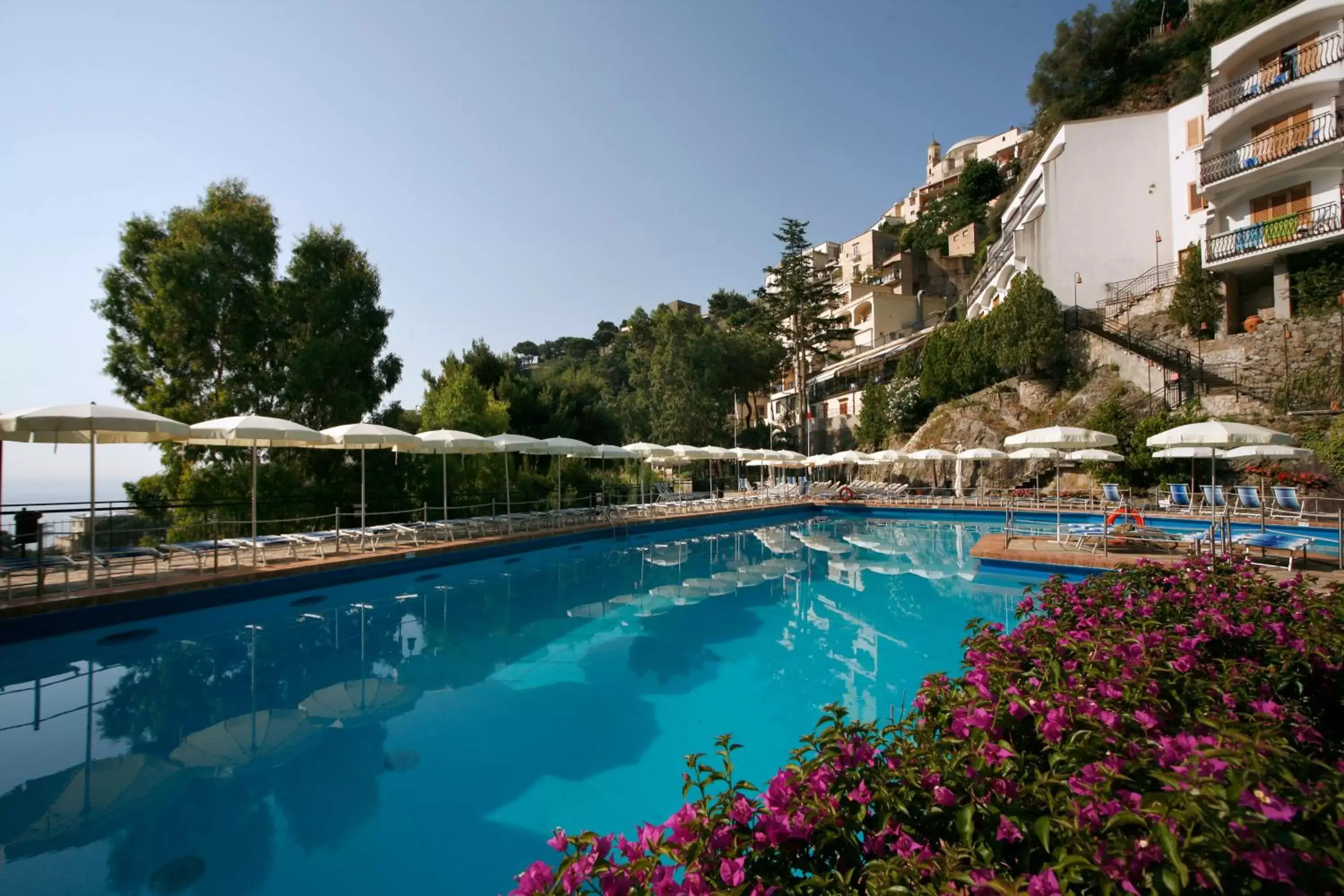 Facade/entrance, Swimming Pool in Hotel Royal Positano